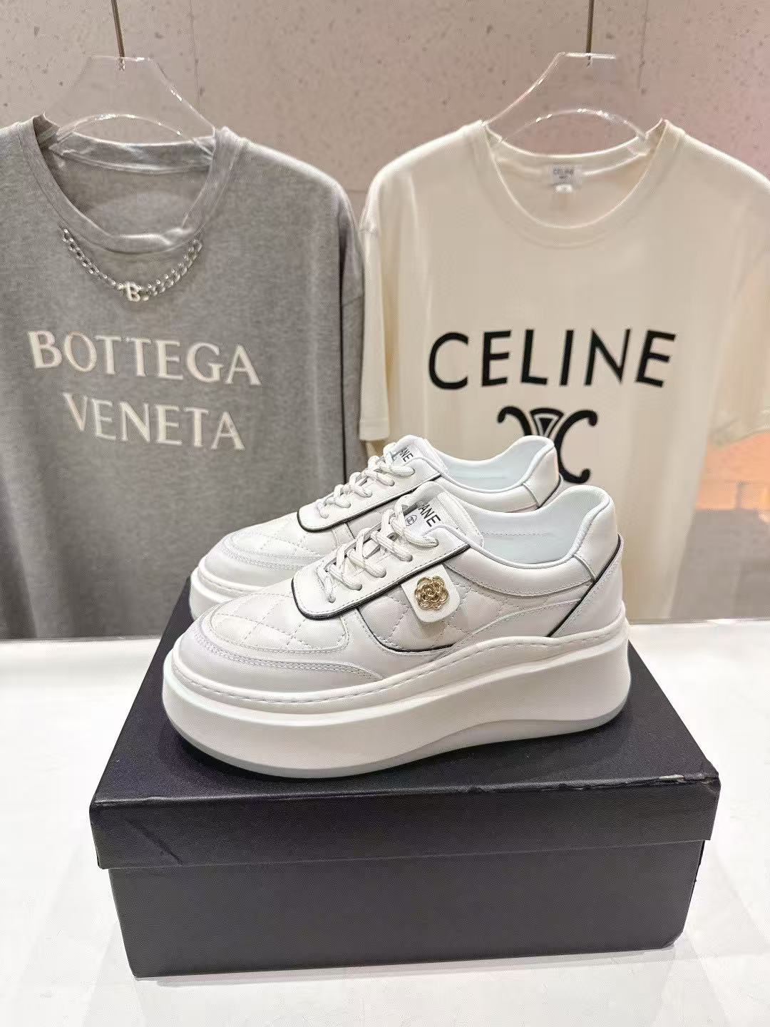 CHANE1 高品質厚底パンダカジュアルシューズ【50％割引+送料無料】