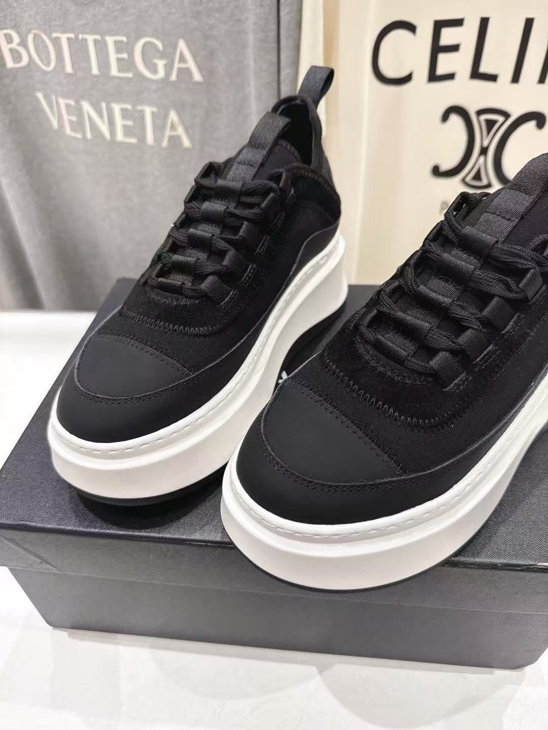 CHANE1 高品質厚底パンダカジュアルシューズ【50％割引+送料無料】