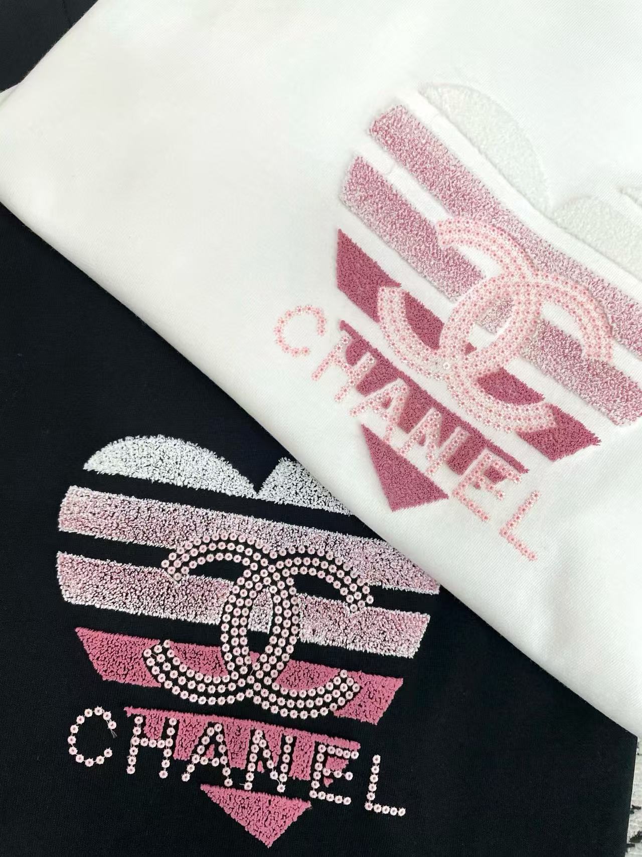 CHANE1 ハートダブルC Tシャツ【50％割引+送料無料】