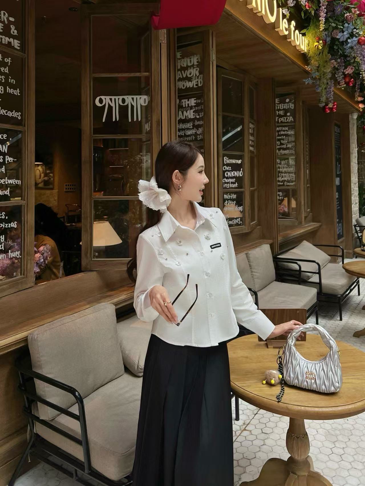 M1UM1U 襟付きシャツ【50％割引+送料無料】