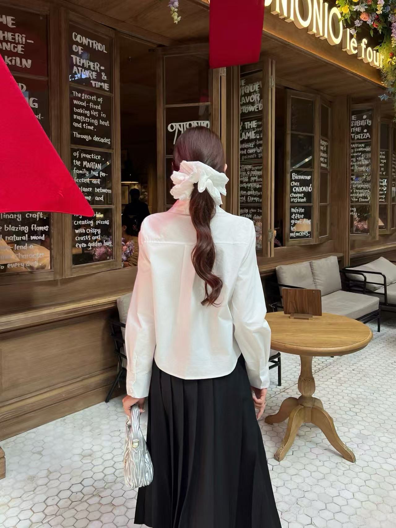 M1UM1U 襟付きシャツ【50％割引+送料無料】