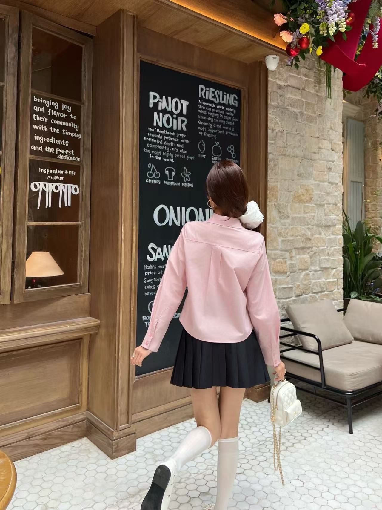 M1UM1U 襟付きシャツ【50％割引+送料無料】