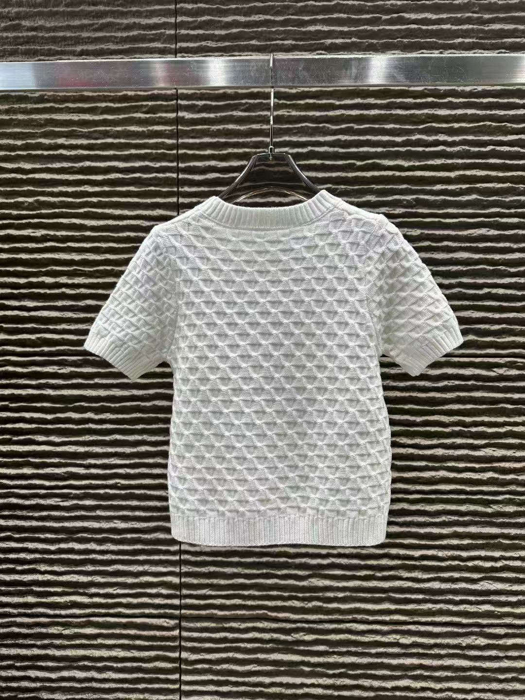 M1UM1U シンプルニット半袖セーター【50％割引+送料無料】