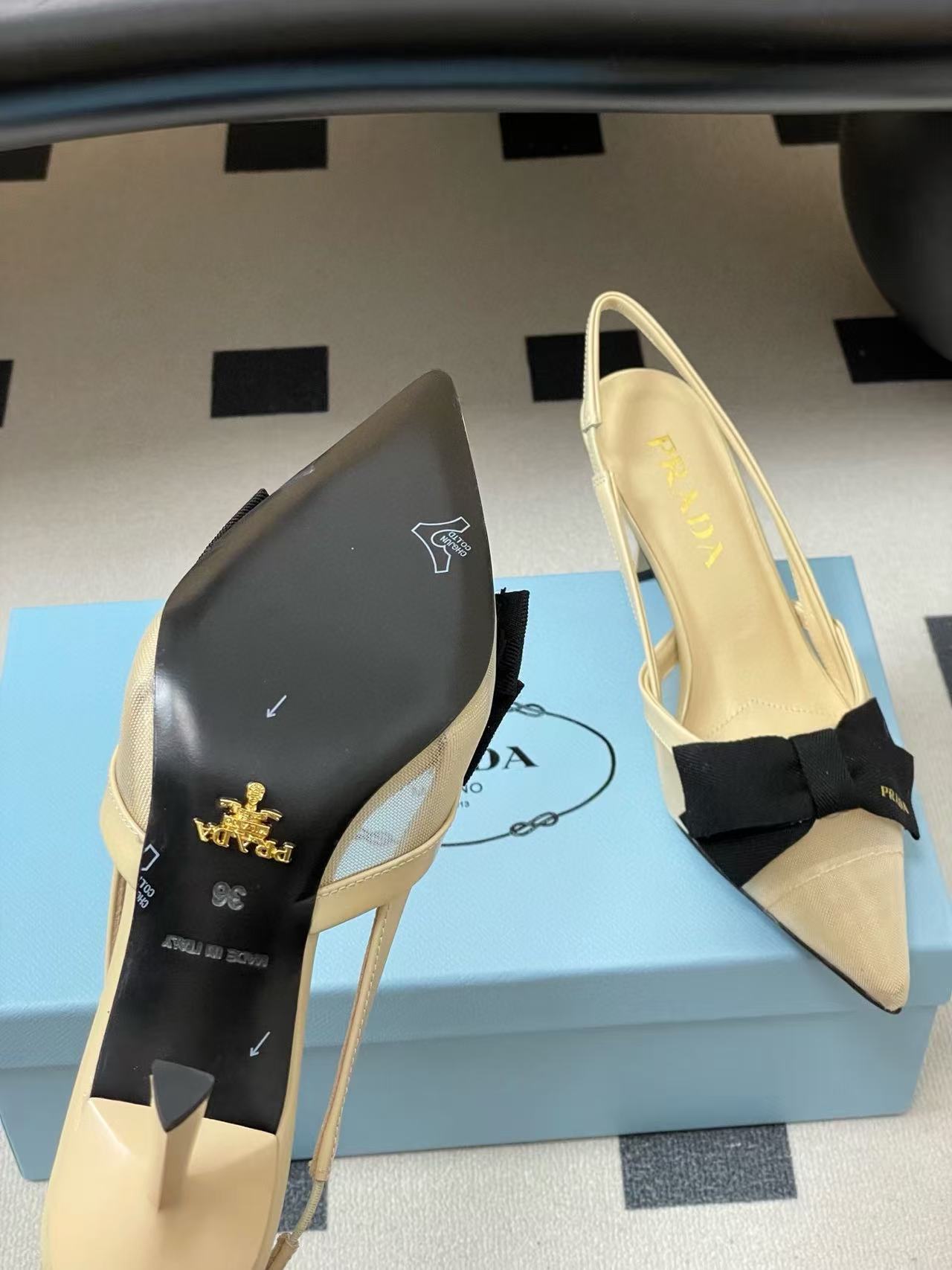 CHANE1 高品質 ボウタイ ポインテッドトゥ オープンバックサンダル【50％割引+送料無料】