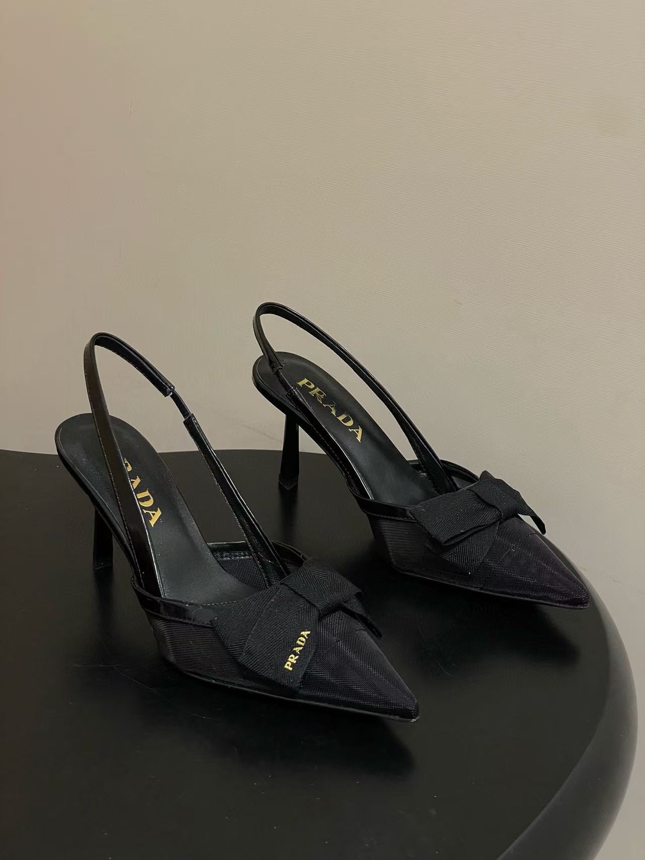 CHANE1 高品質 ボウタイ ポインテッドトゥ オープンバックサンダル【50％割引+送料無料】