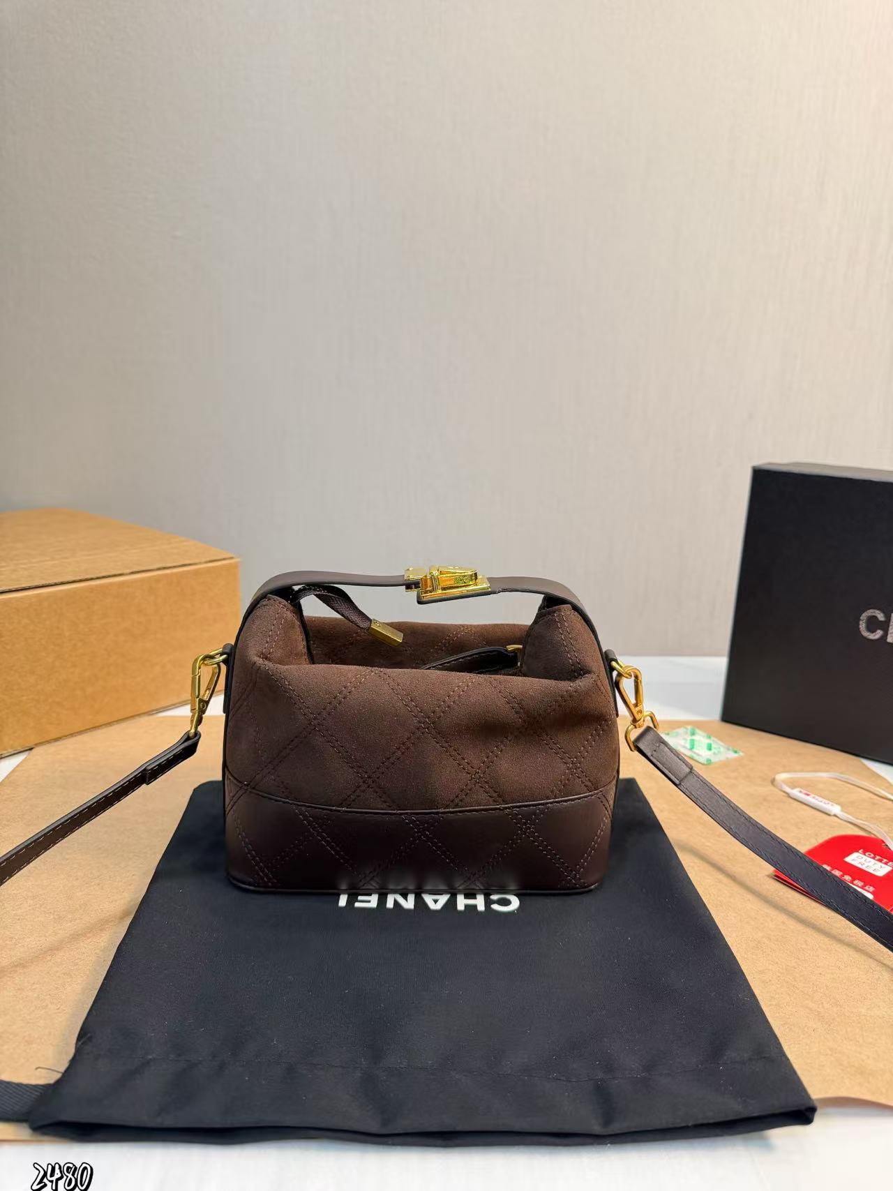 CHANE1 ディアスキンハンドバッグ【50％割引+送料無料】