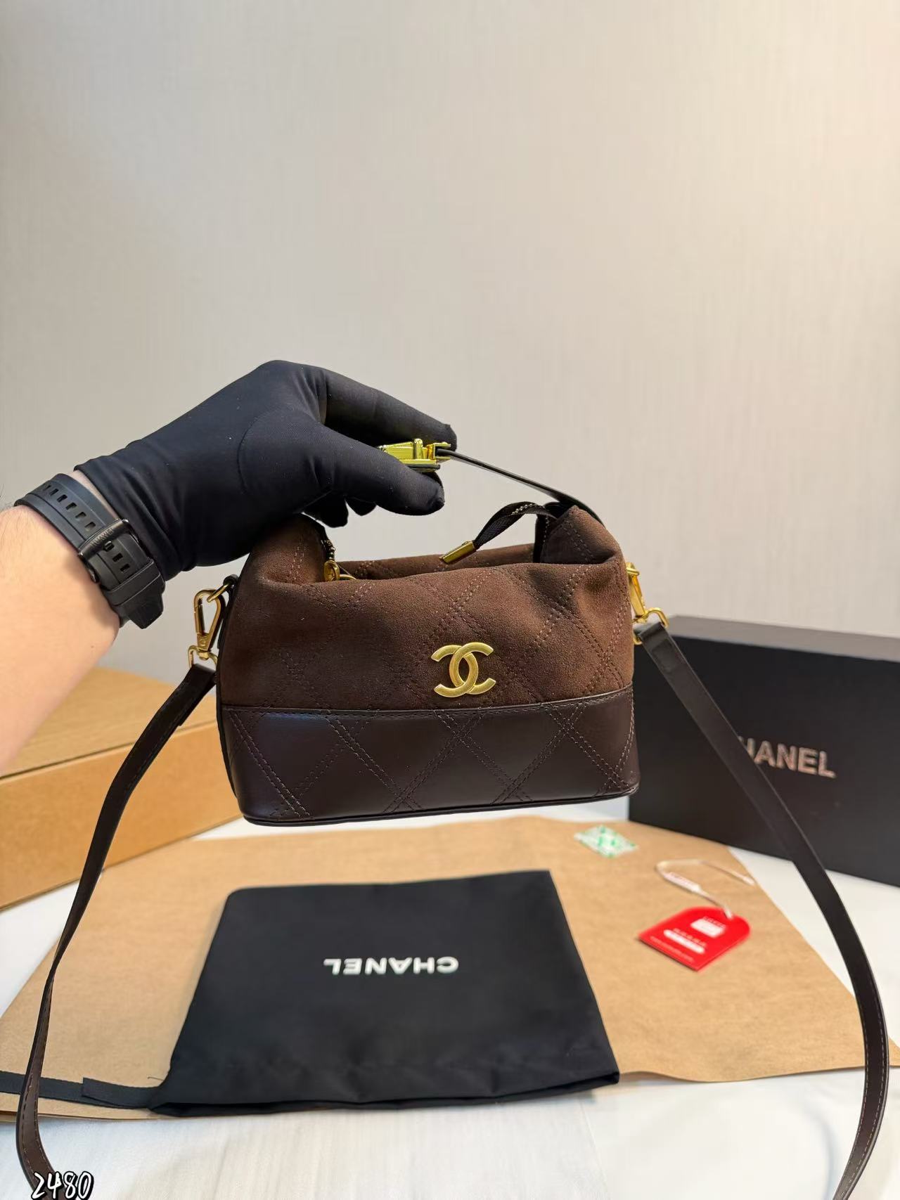 CHANE1 ディアスキンハンドバッグ【50％割引+送料無料】