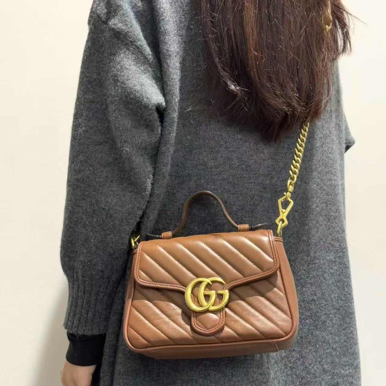 GUCC1 marmontハンドバッグ【 50％割引+送料無料】