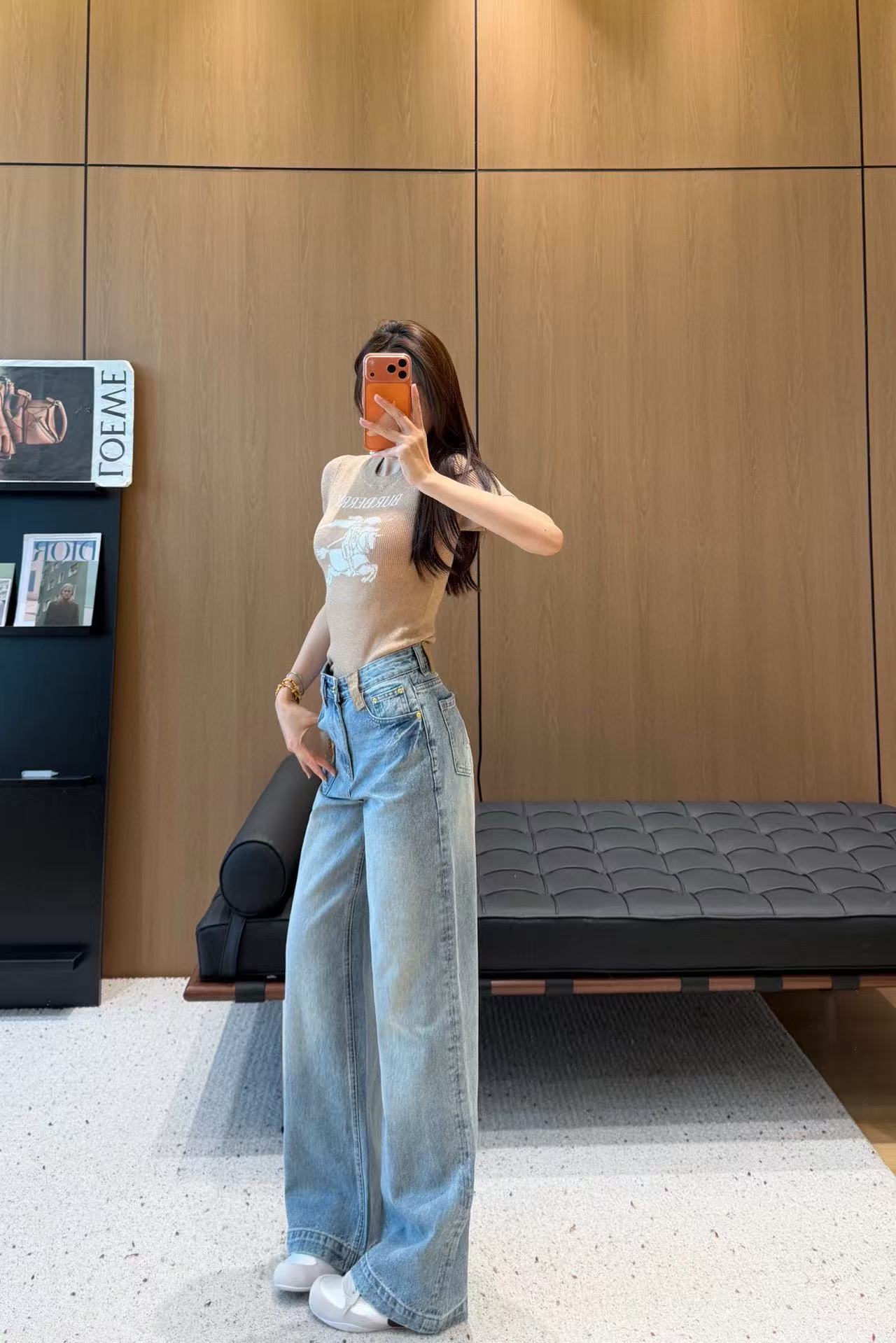 CEL1NE 凱旋門ポケット ジーンズ【50％割引+送料無料】