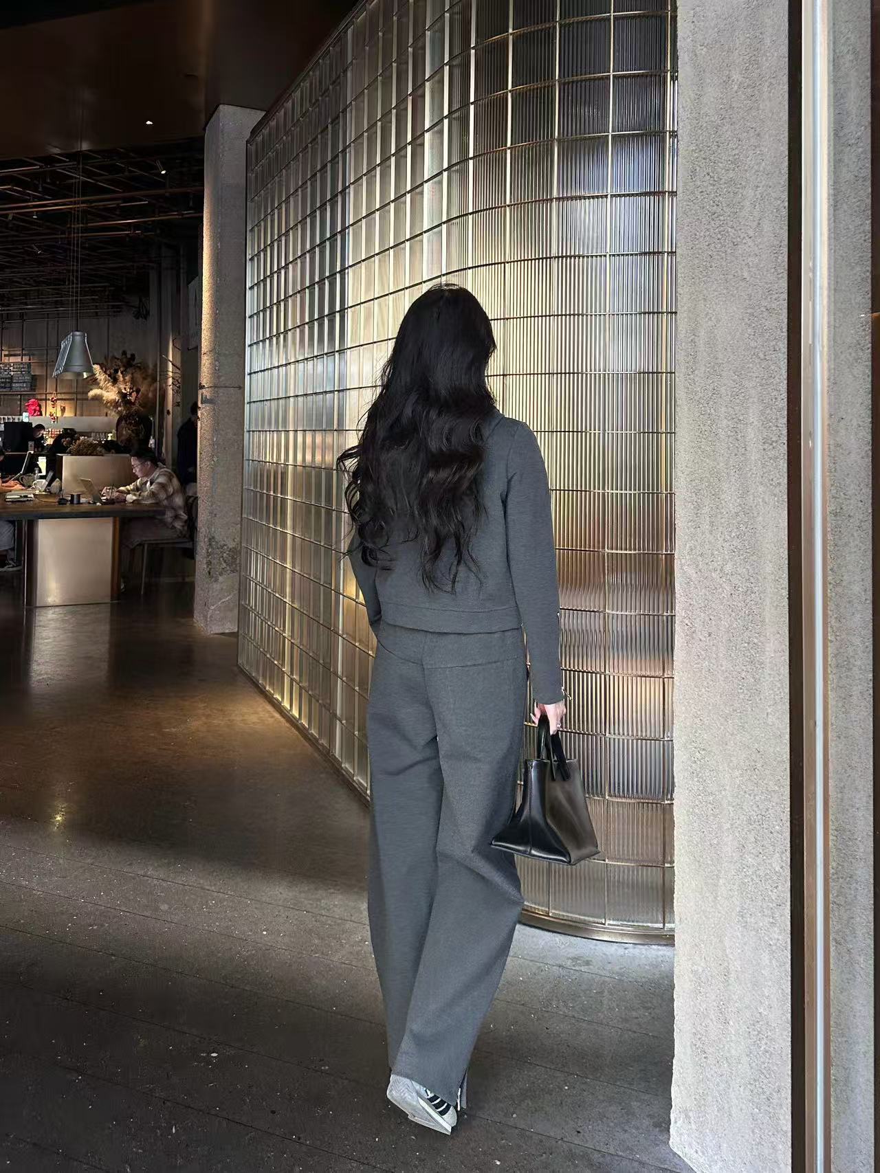 PR4DA フード付きジップアップジャケット+パンツ ツーピースセット【50％割引+送料無料】