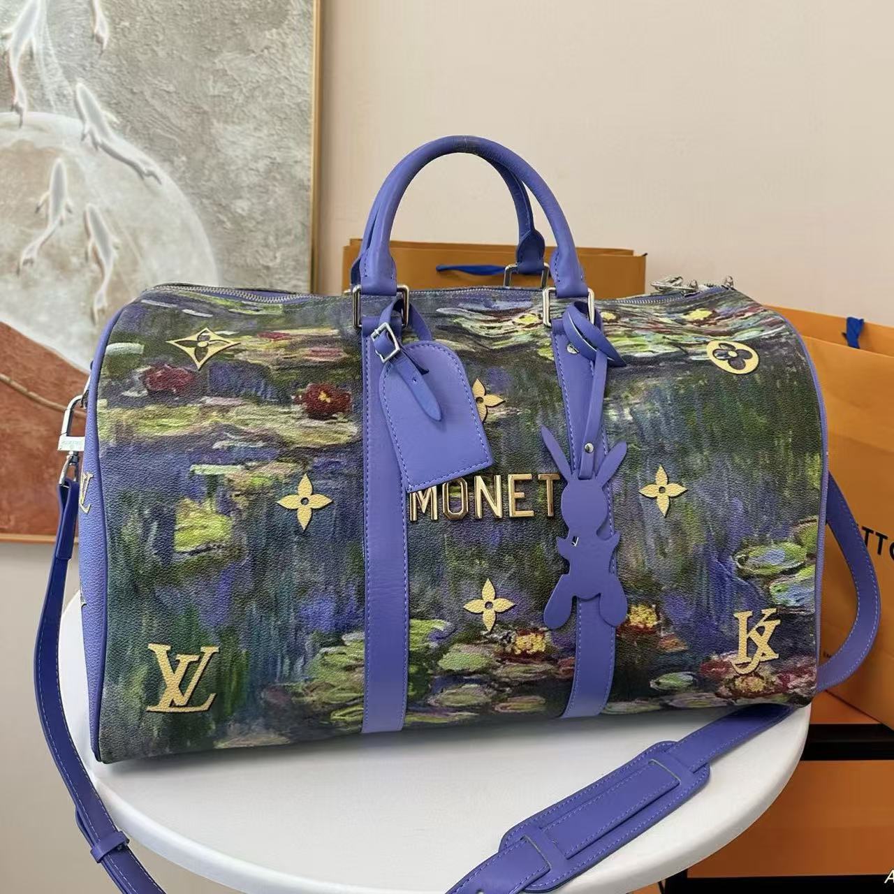 LV油絵トラベルバッグ【50％割引+送料無料】