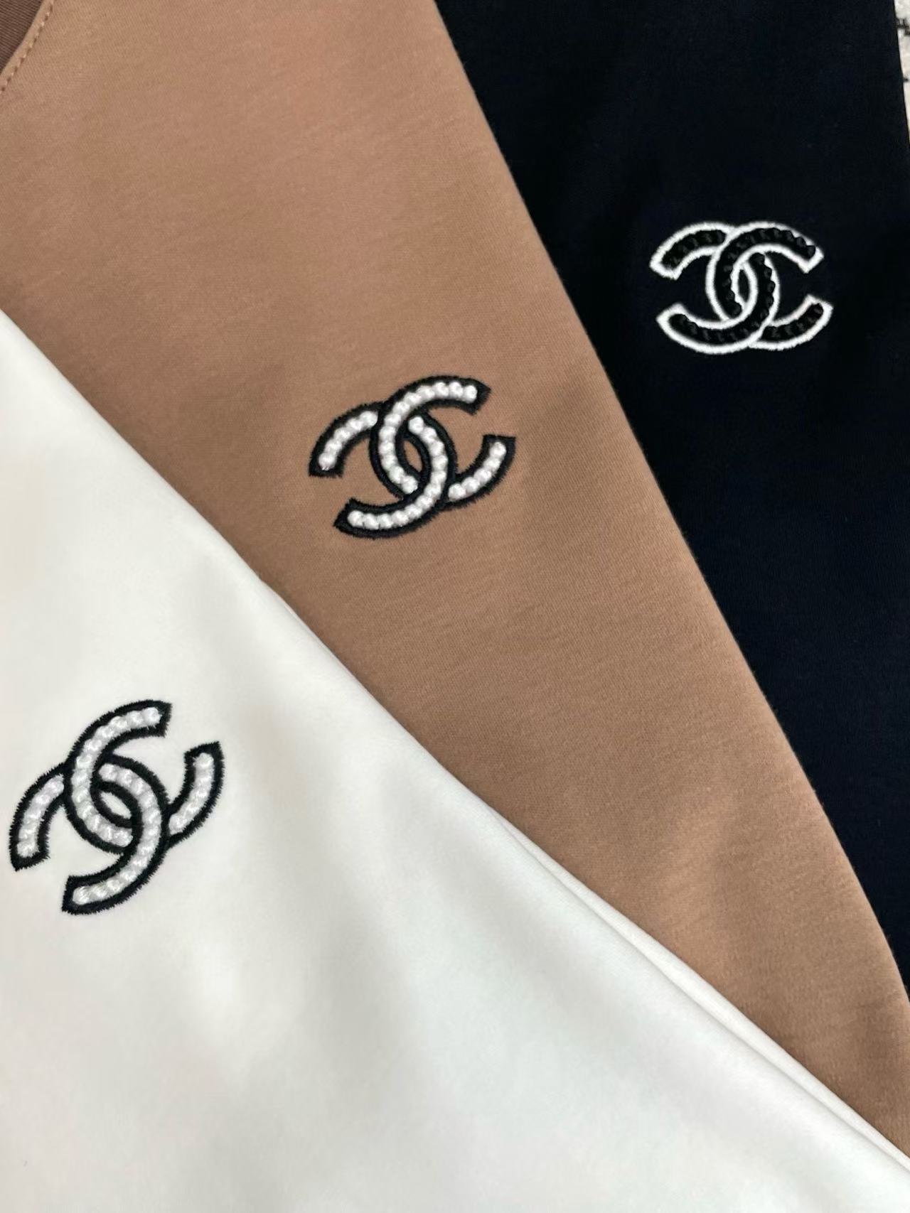 CHANE1 シンプルダブルC Tシャツ【50％割引+送料無料】