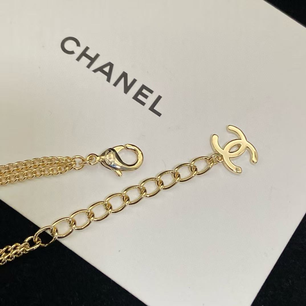 CHANE1 ブルーフラワー ダブルレイヤーブレスレット【50％割引+送料無料】