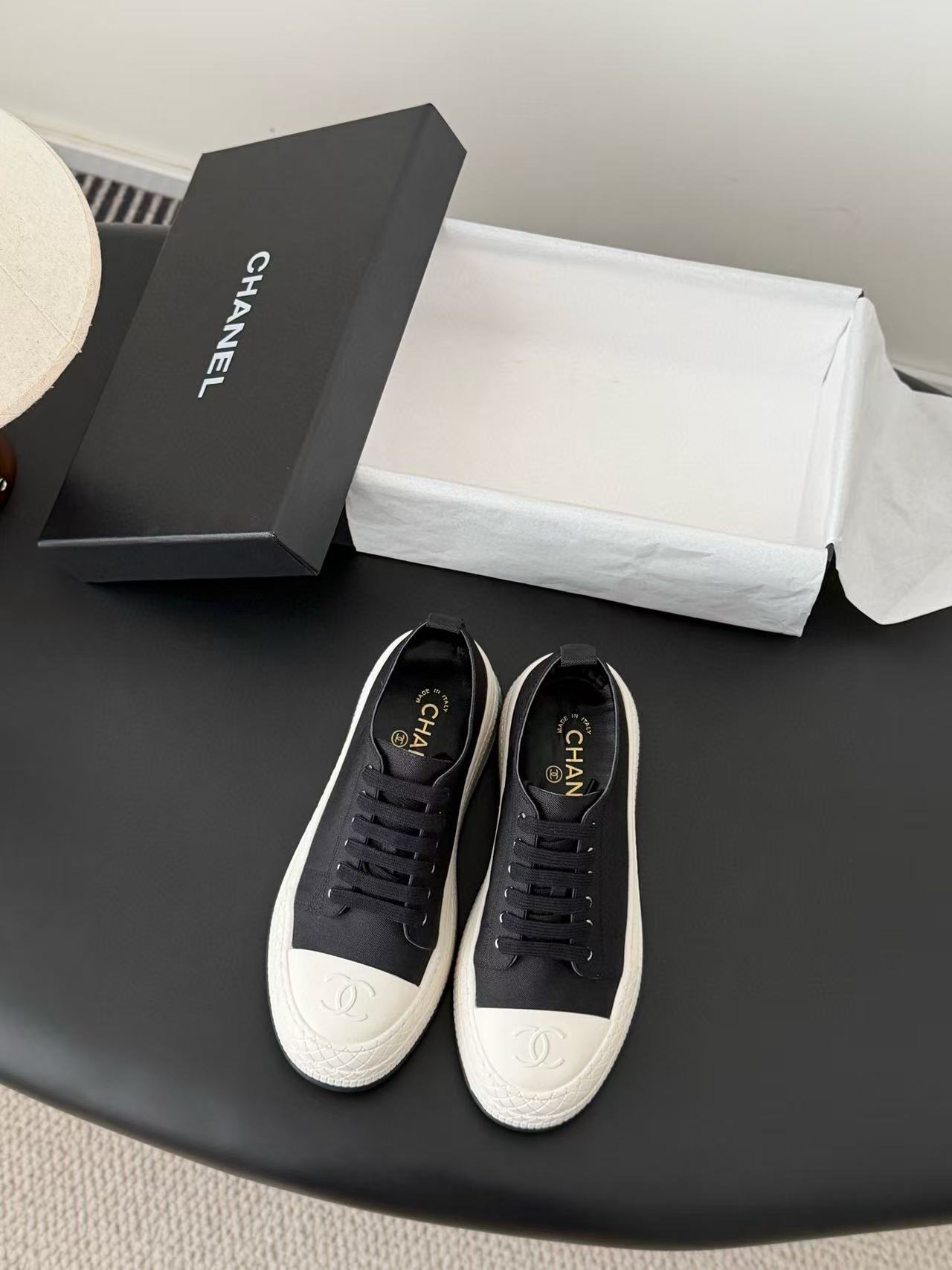 CHANE1 高品質ダブルC厚底カジュアルシューズ【50％割引+送料無料】