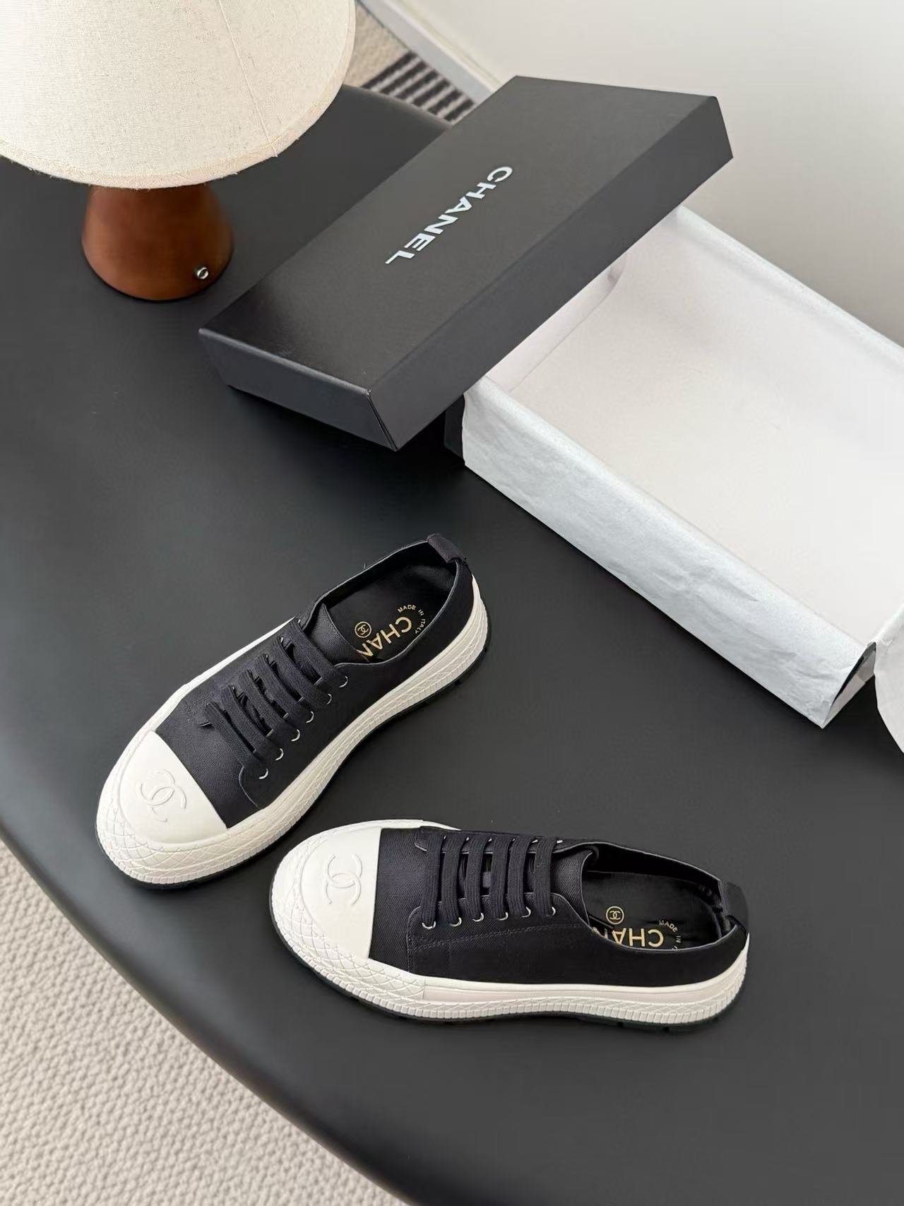CHANE1 高品質ダブルC厚底カジュアルシューズ【50％割引+送料無料】