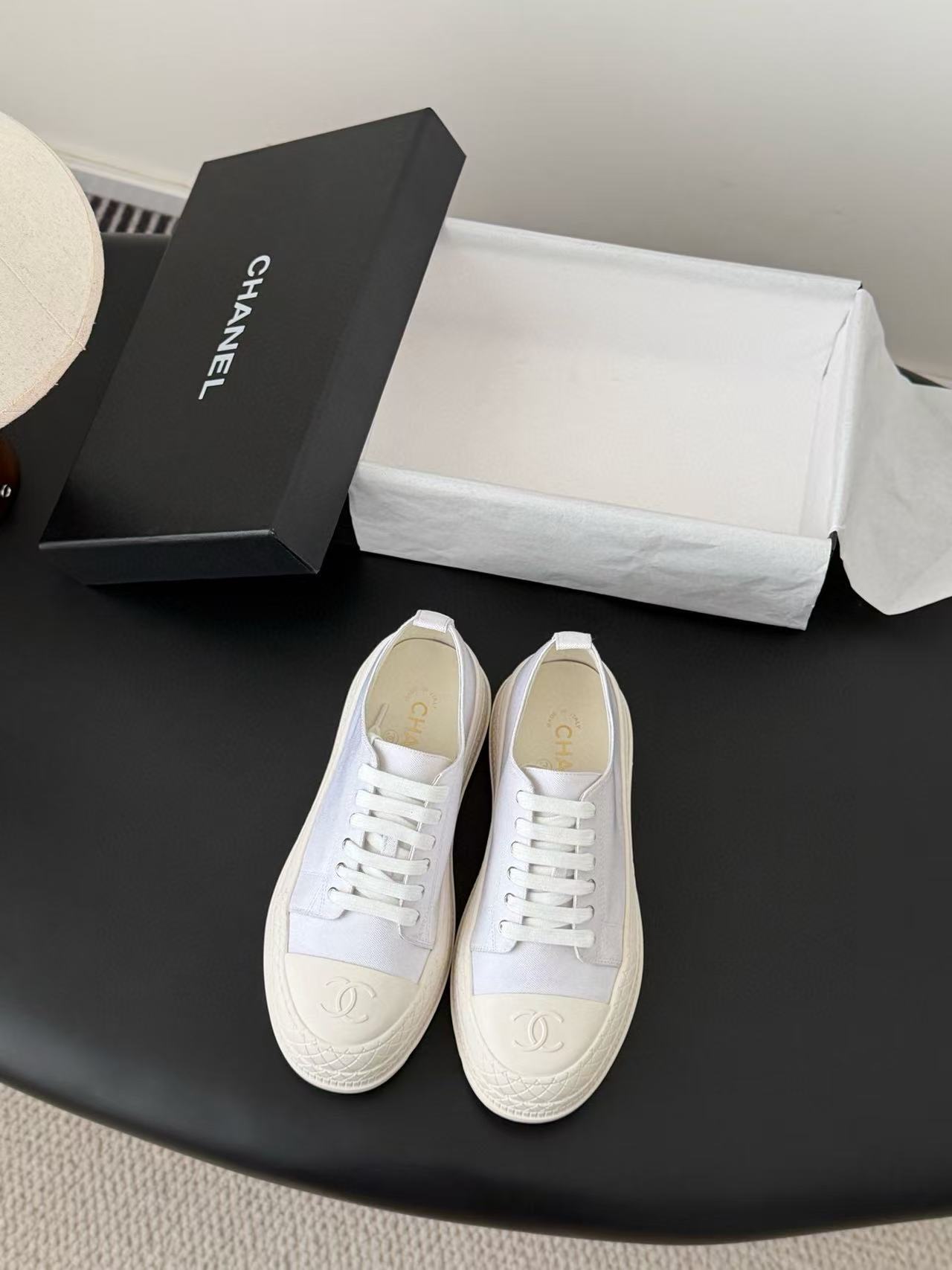CHANE1 高品質ダブルC厚底カジュアルシューズ【50％割引+送料無料】