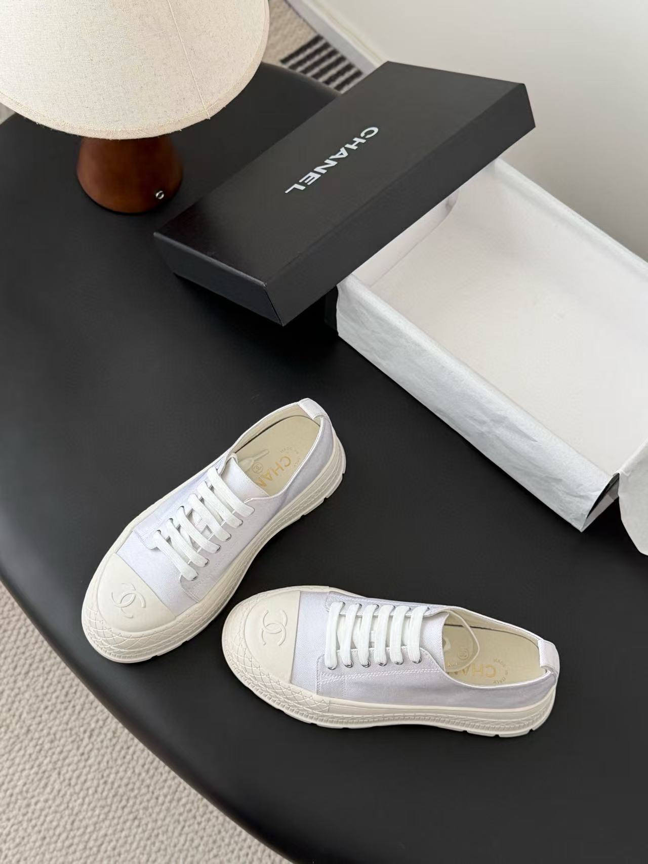 CHANE1 高品質ダブルC厚底カジュアルシューズ【50％割引+送料無料】