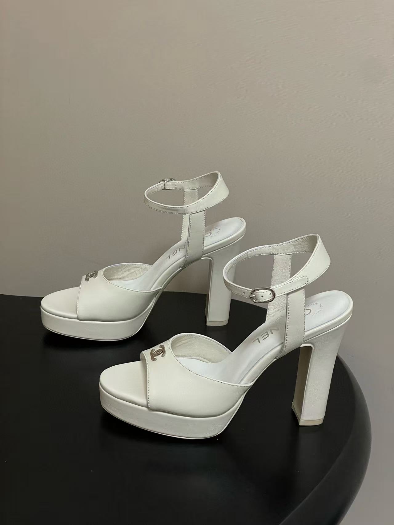 CHANE1 高品質ダブルCラムスキンハイヒール【50％割引+送料無料】