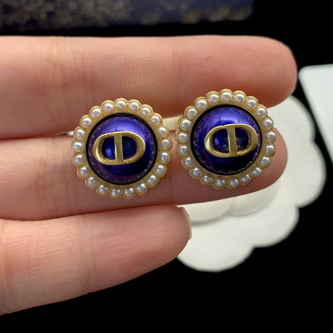 DI0R CDパールイヤリング【50％割引+送料無料】
