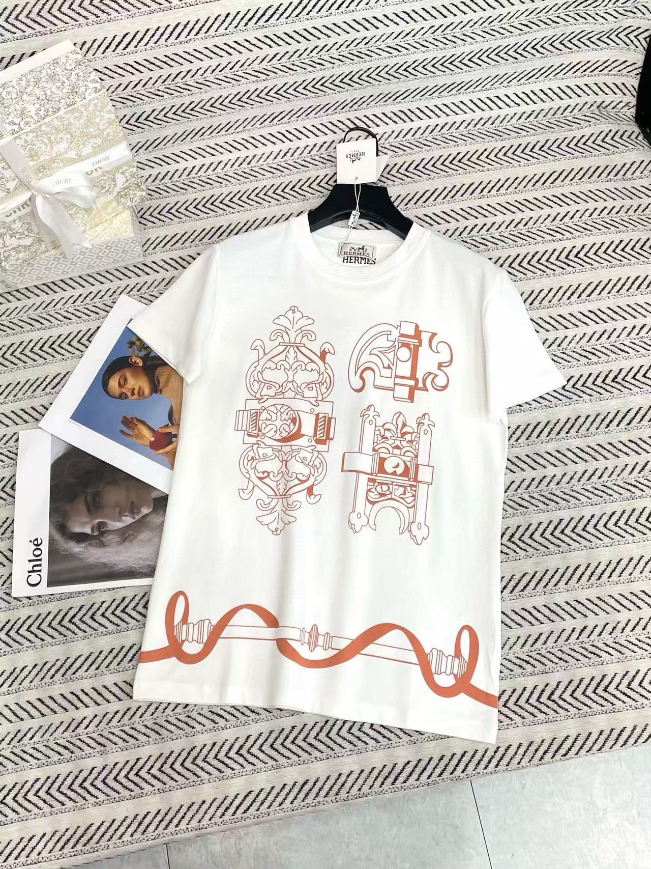 HERME5 プリントTシャツ【50％割引+送料無料】