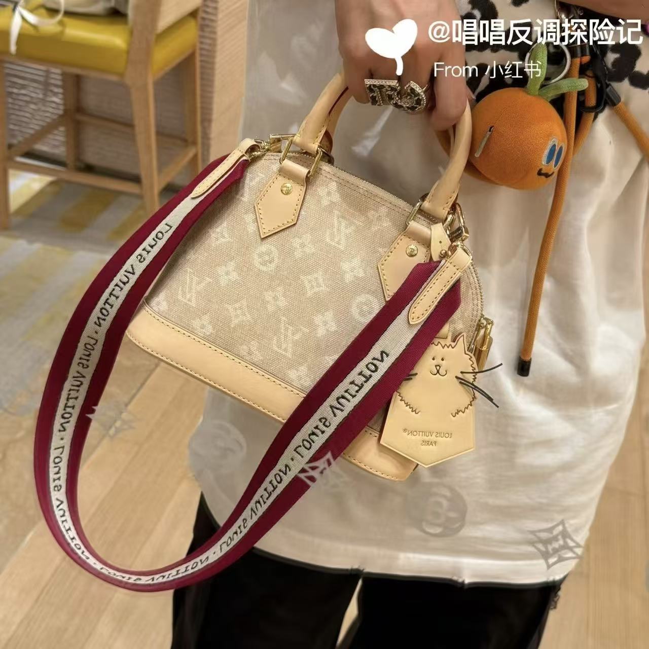 LVプリントハンドバッグ【50％割引+送料無料】