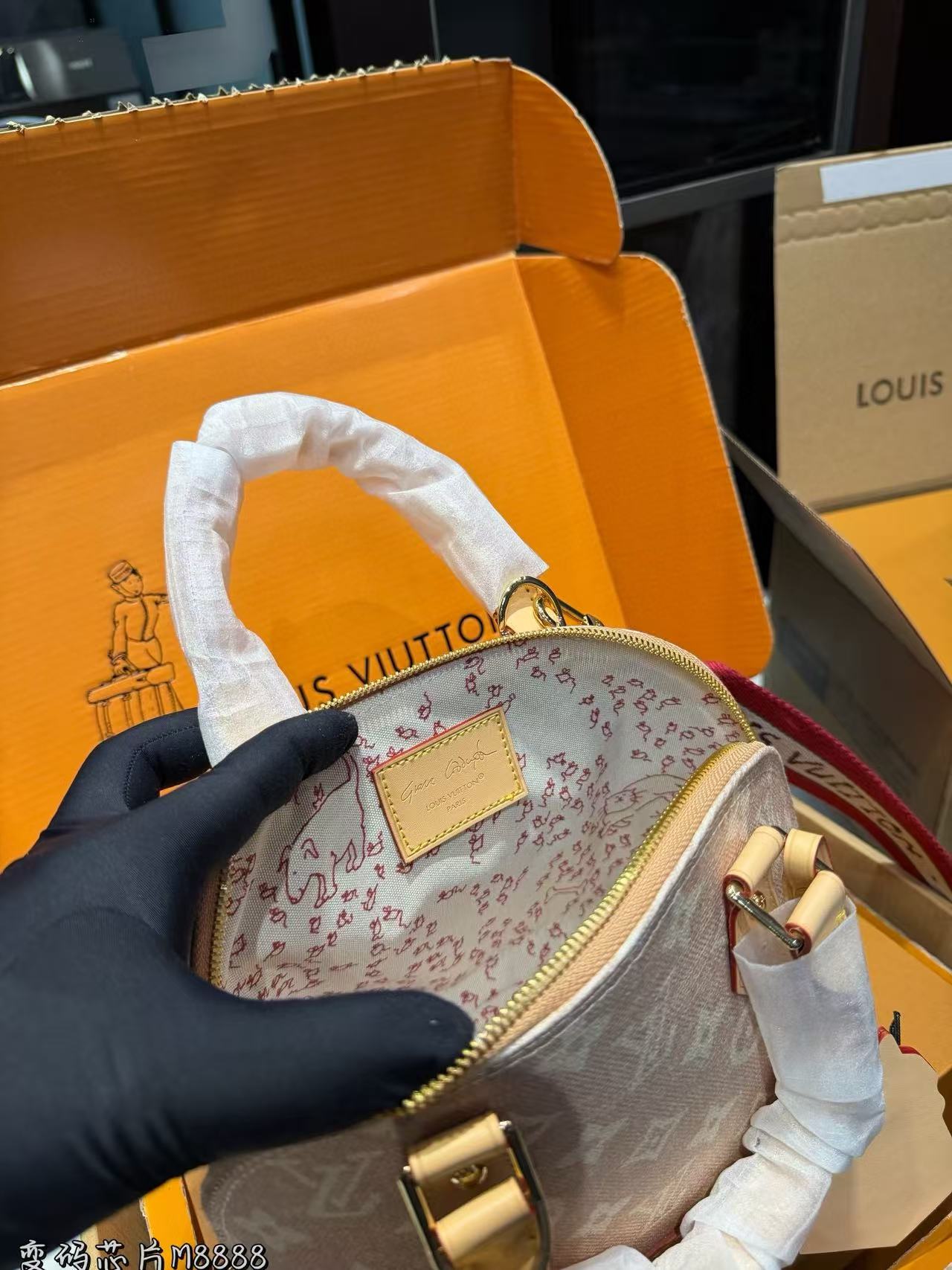 LVプリントハンドバッグ【50％割引+送料無料】