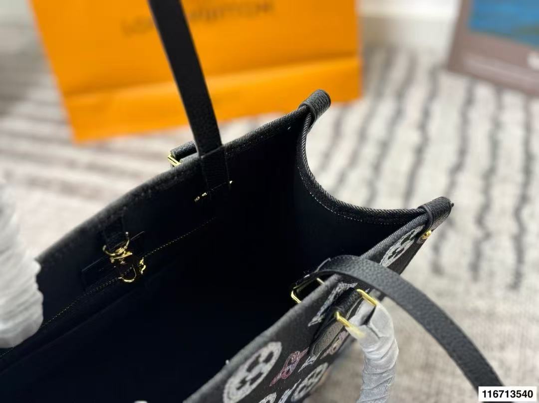 LVデニムプリントトートバッグ【50％割引+送料無料】