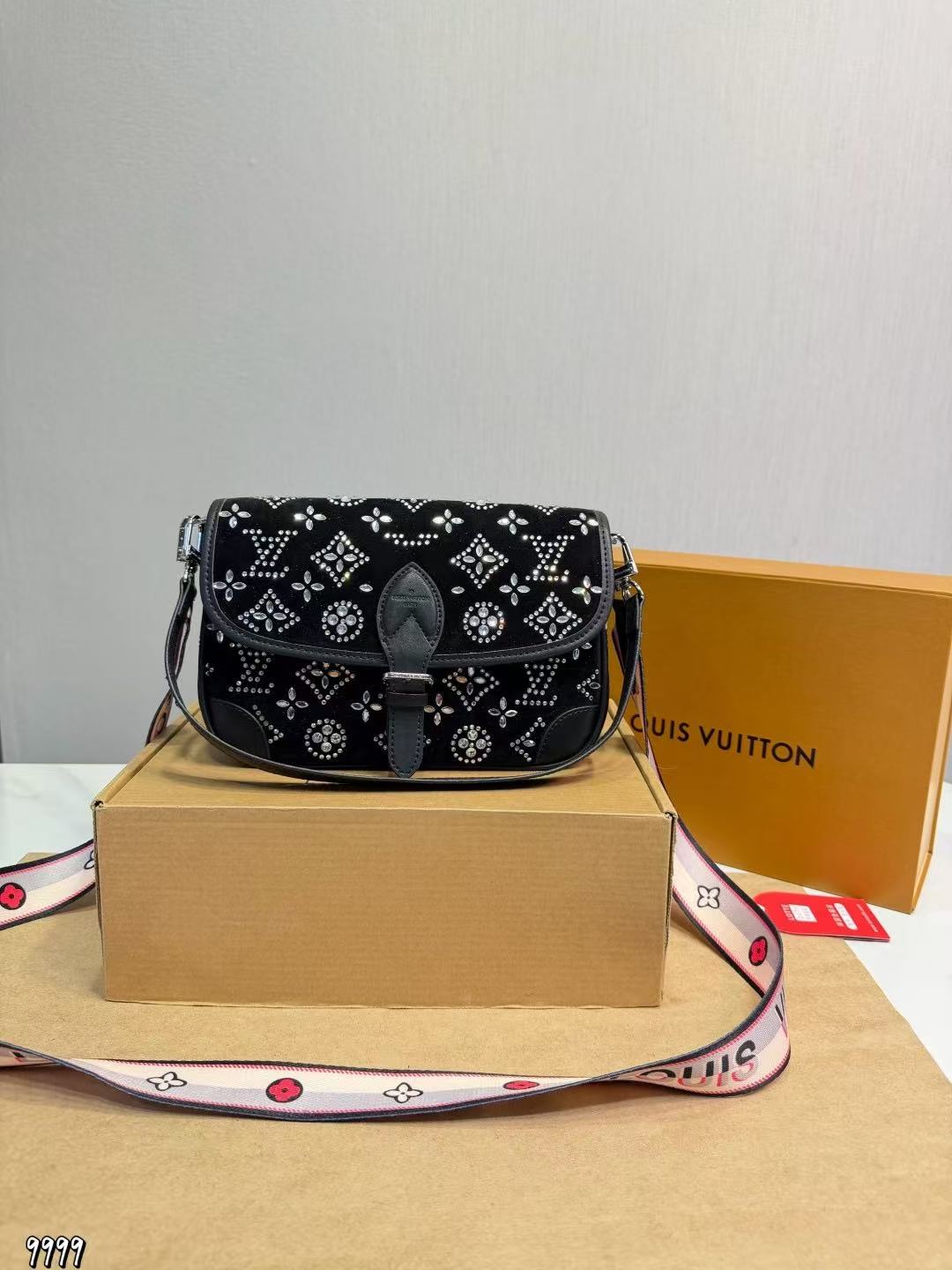 LV ダイヤモンド バゲット ショルダー/クロスボディバッグ【50％割引+送料無料】
