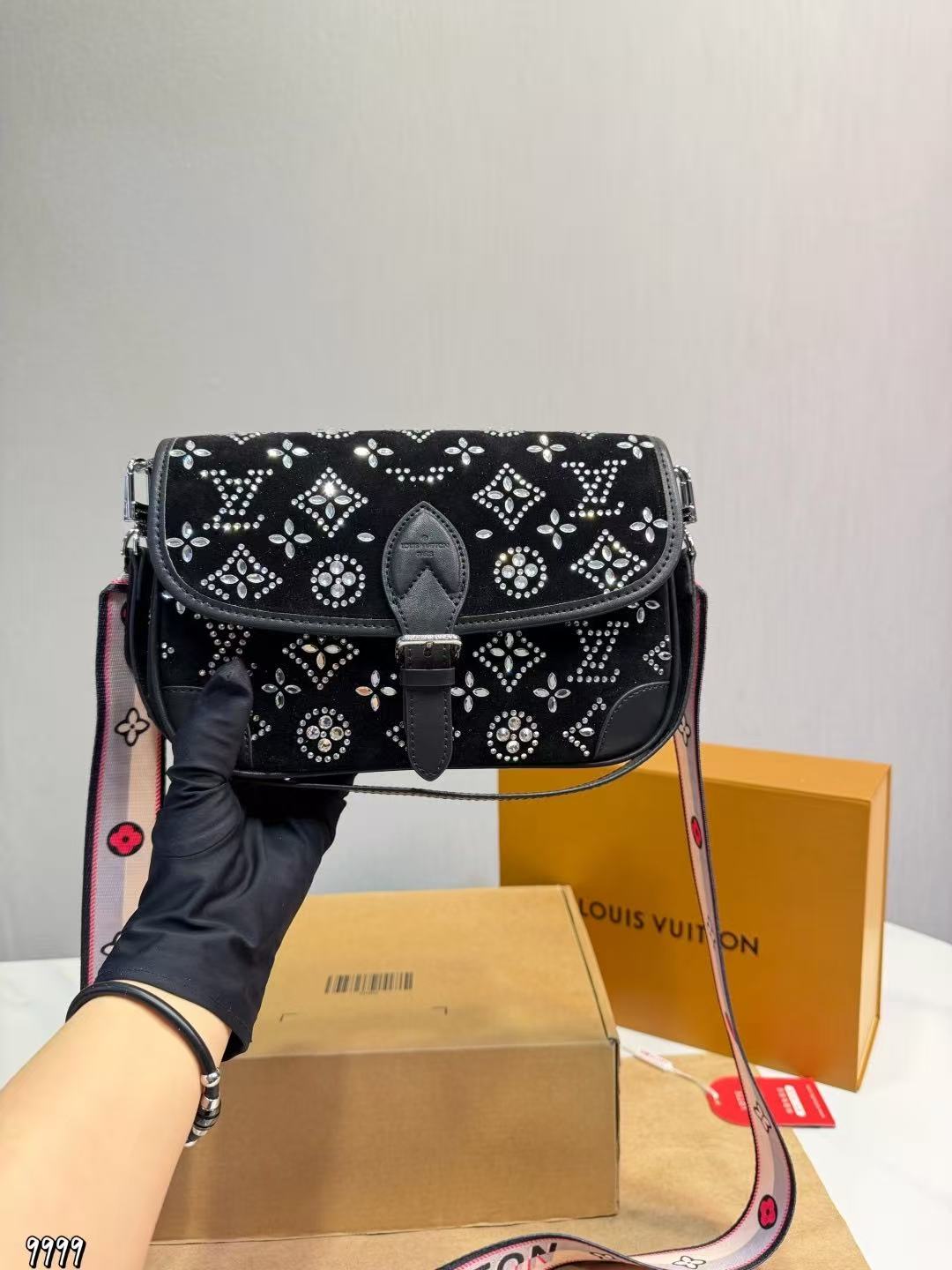 LV ダイヤモンド バゲット ショルダー/クロスボディバッグ【50％割引+送料無料】