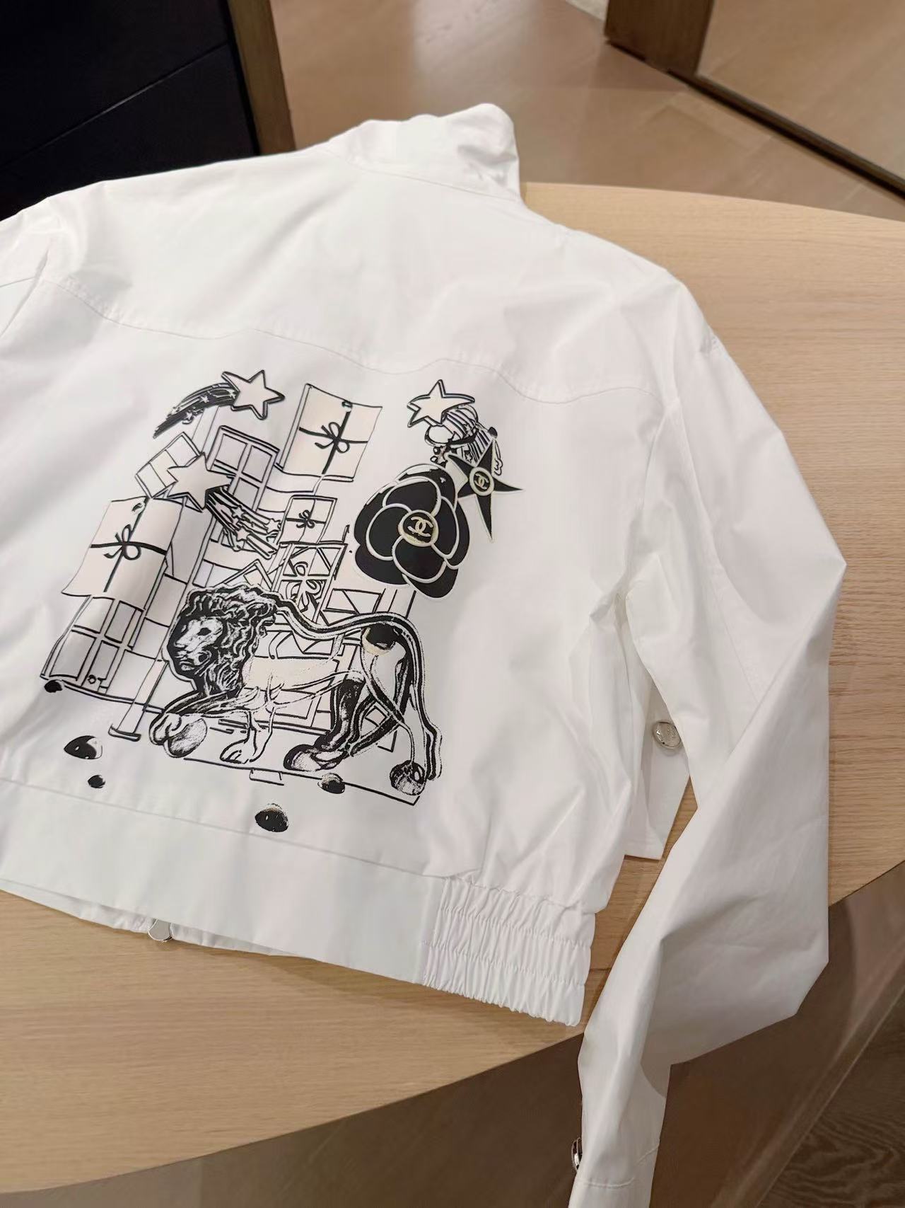 CHANE1 五芒星ライオンジャケット【50％割引+送料無料】