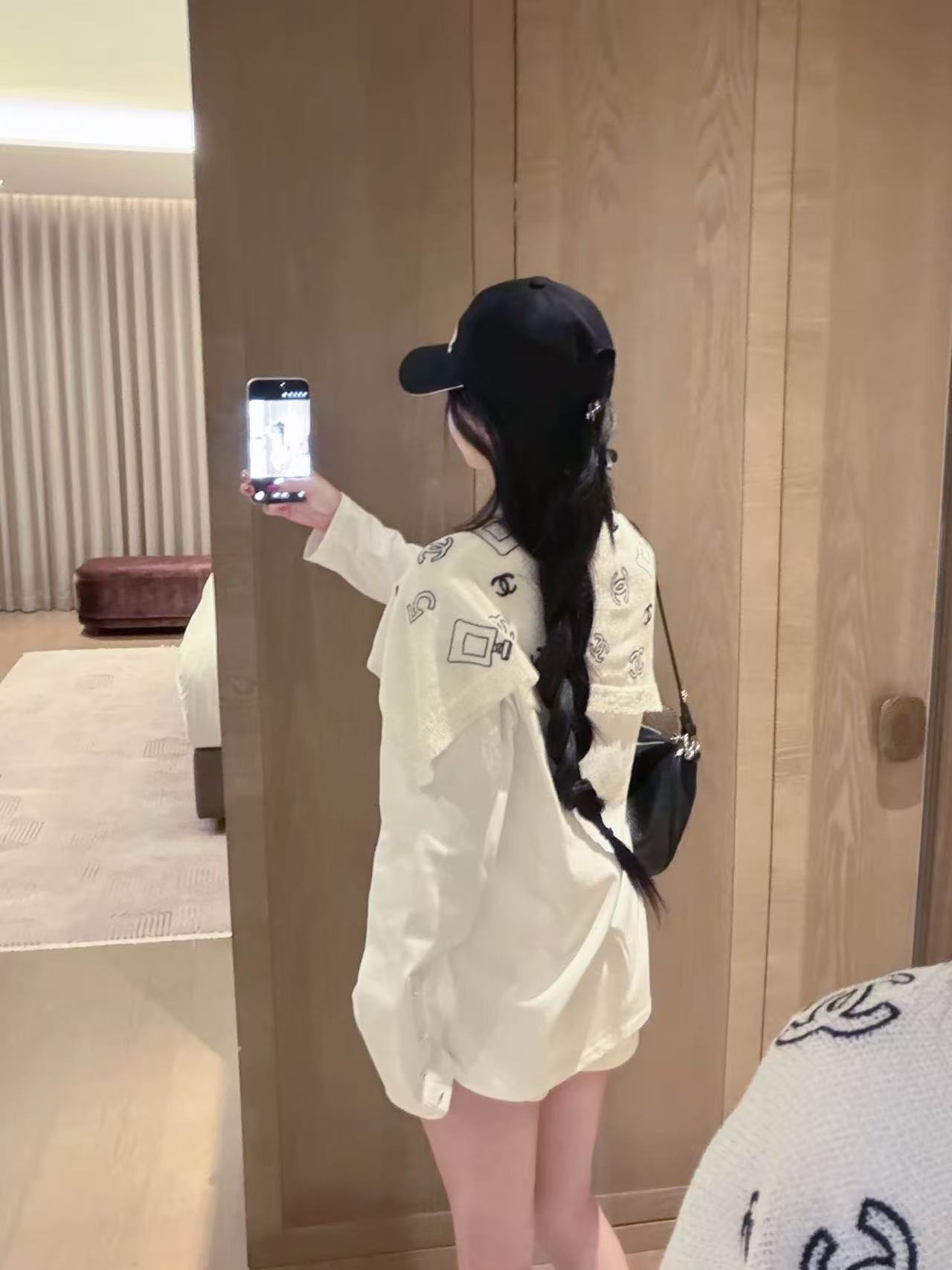 CHANE1 ショール + 長袖Tシャツ【50％割引+送料無料】