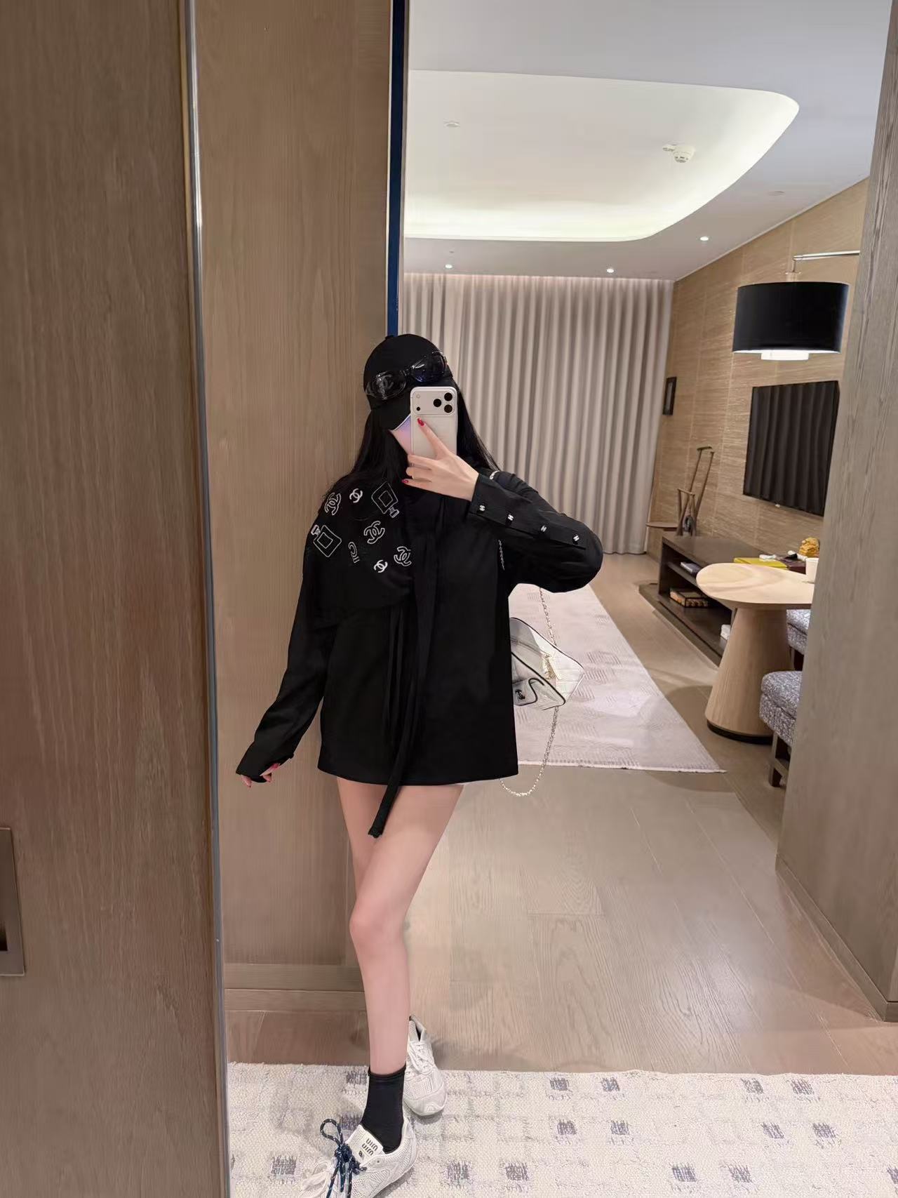 CHANE1 ショール + 長袖Tシャツ【50％割引+送料無料】