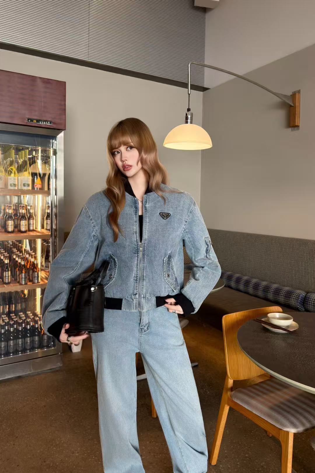 PR4DA トライアングルロゴ デニムジャケット【50％割引+送料無料】