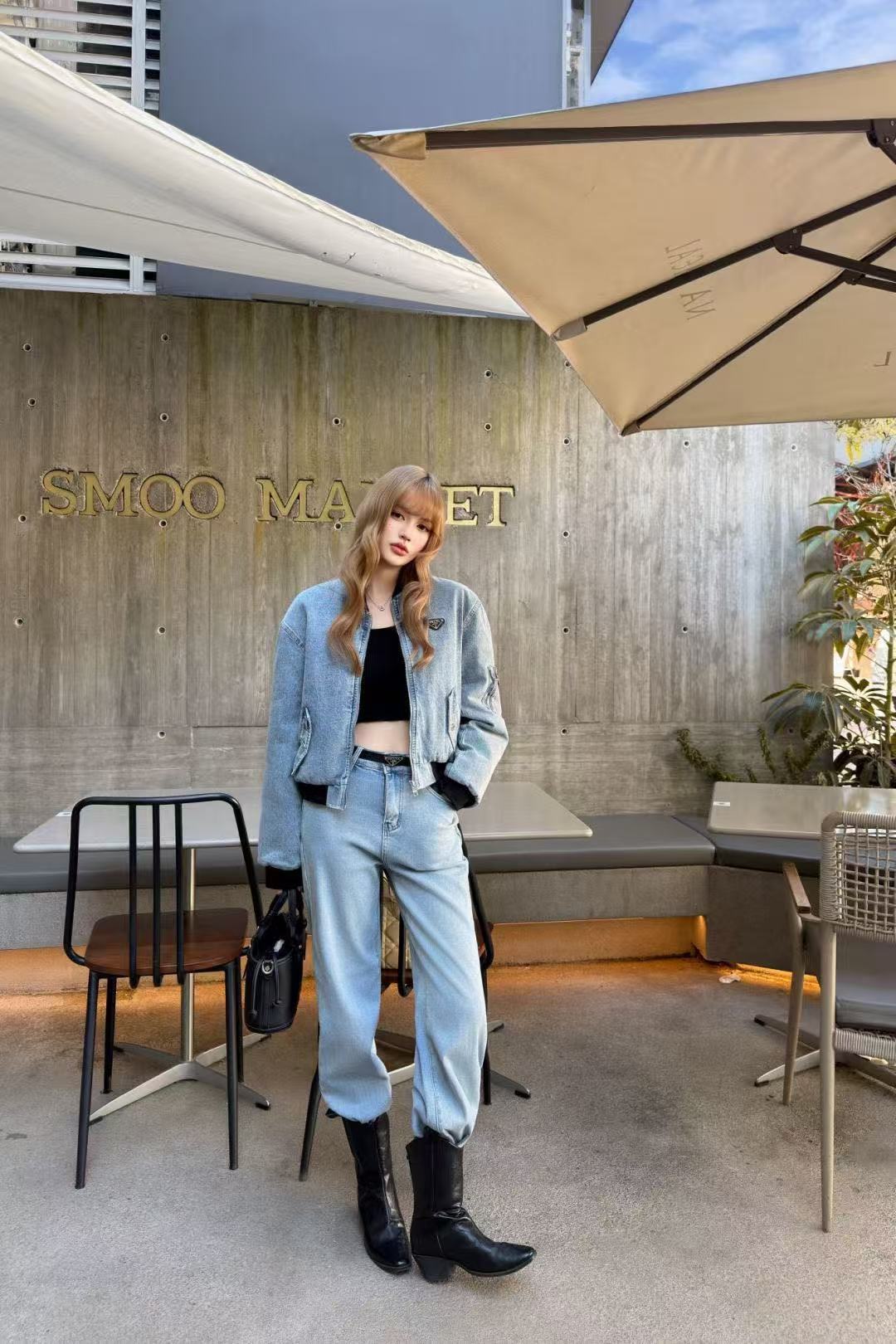 PR4DA トライアングルロゴ デニムジャケット【50％割引+送料無料】