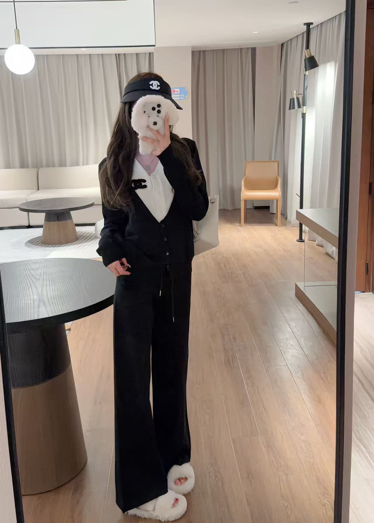 CHANE1 ダブルCバイザーキャップ【50％割引+送料無料】