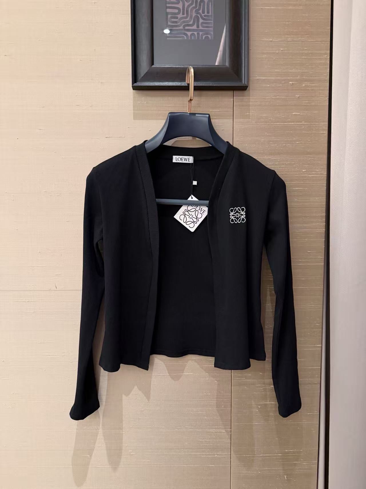 L0WEW キャミソール + カーディガン ツーピースセット【50％割引+送料無料】