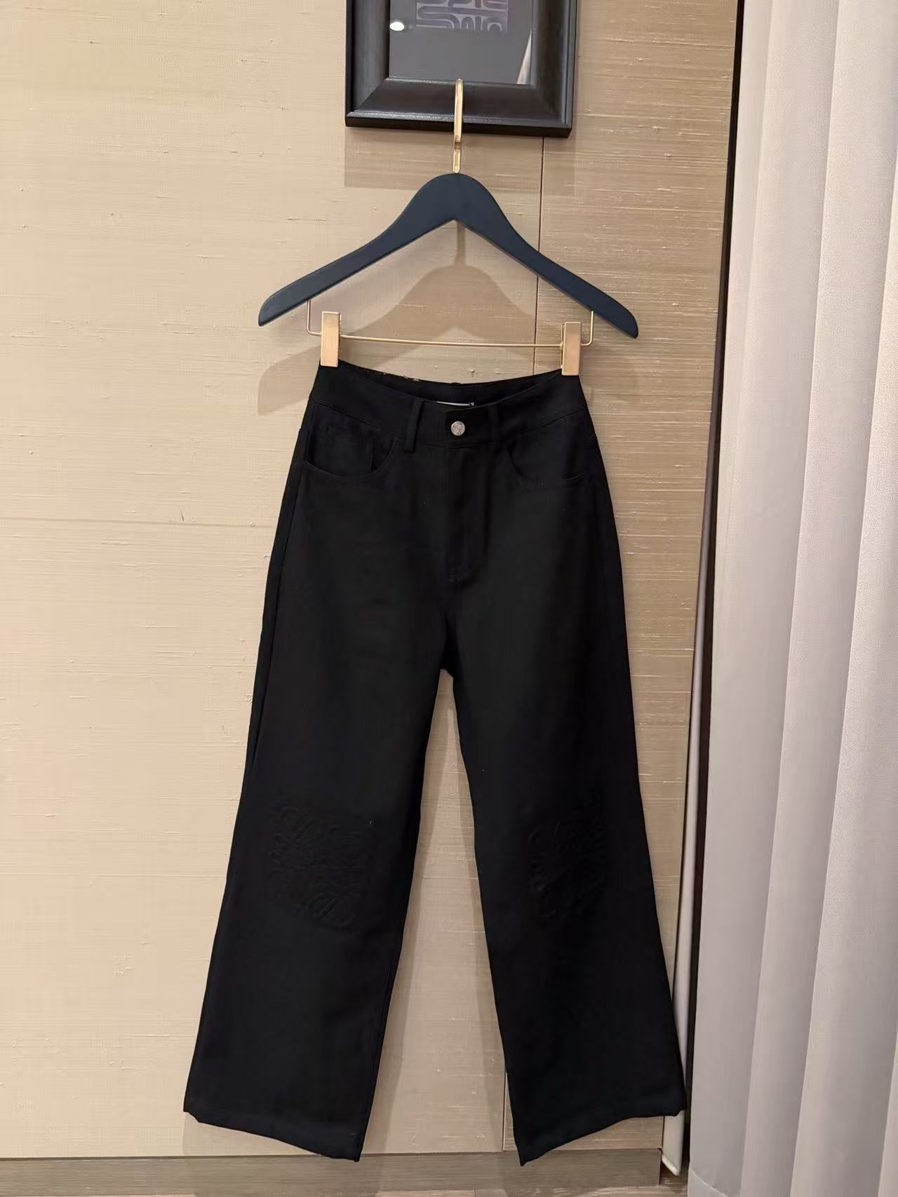 L0WEW 刺繍ジーンズ【50％割引+送料無料】