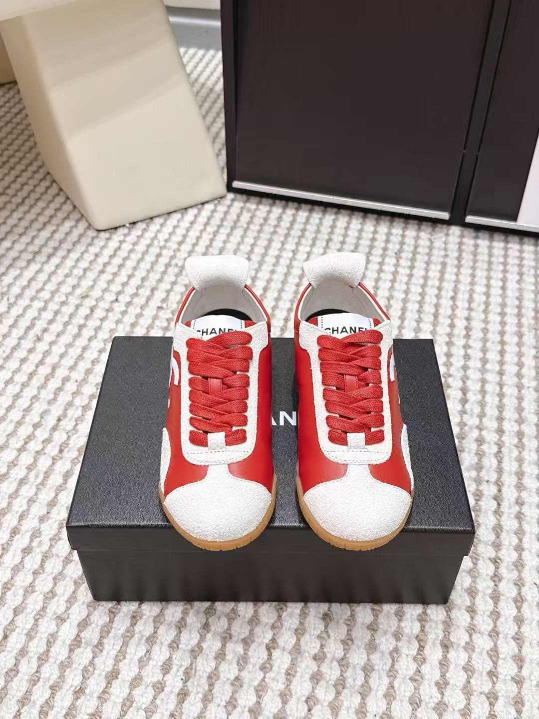 CHANE1 高品質ダブルCカジュアルシューズ【50％割引+送料無料】