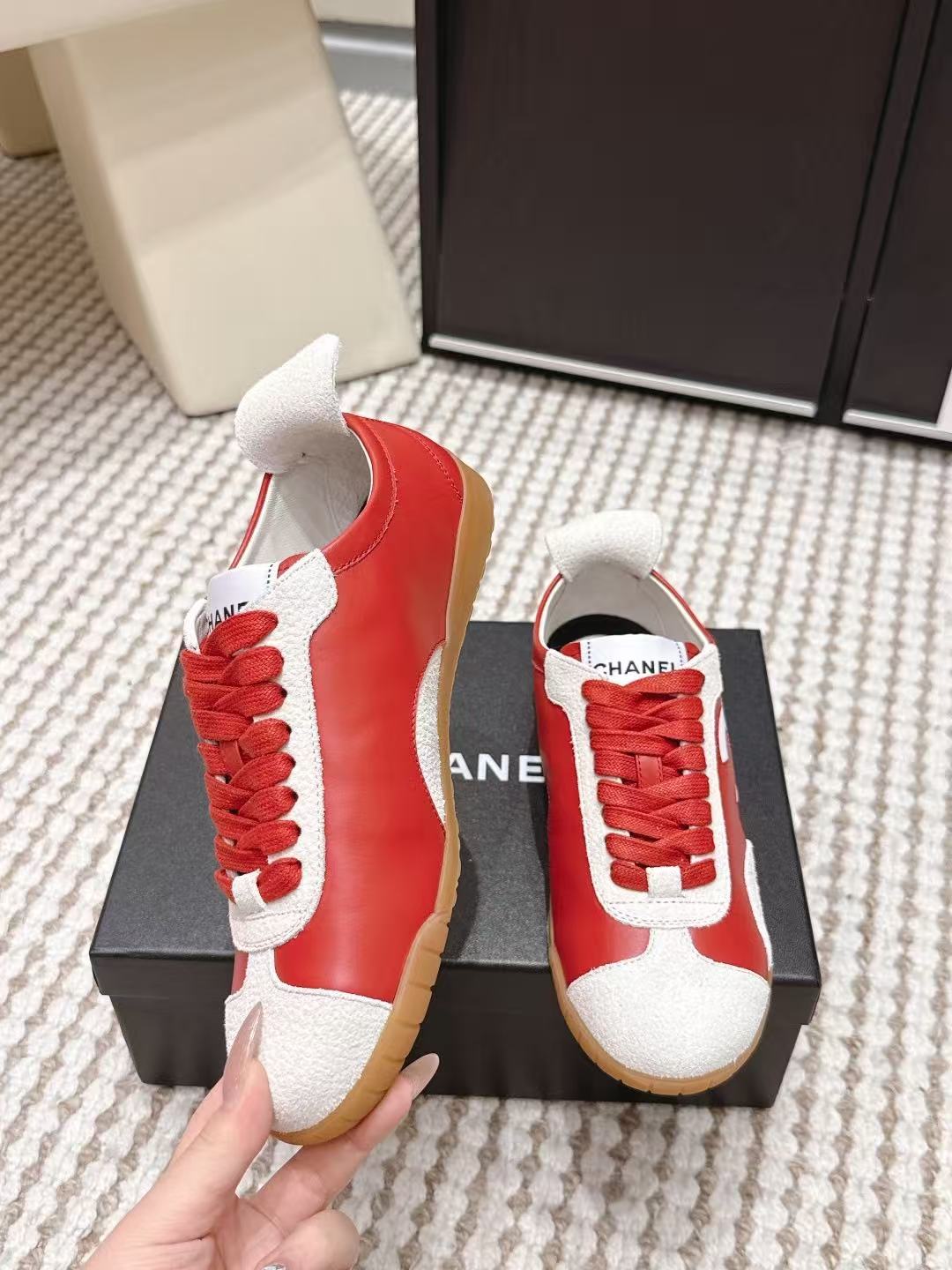 CHANE1 高品質ダブルCカジュアルシューズ【50％割引+送料無料】