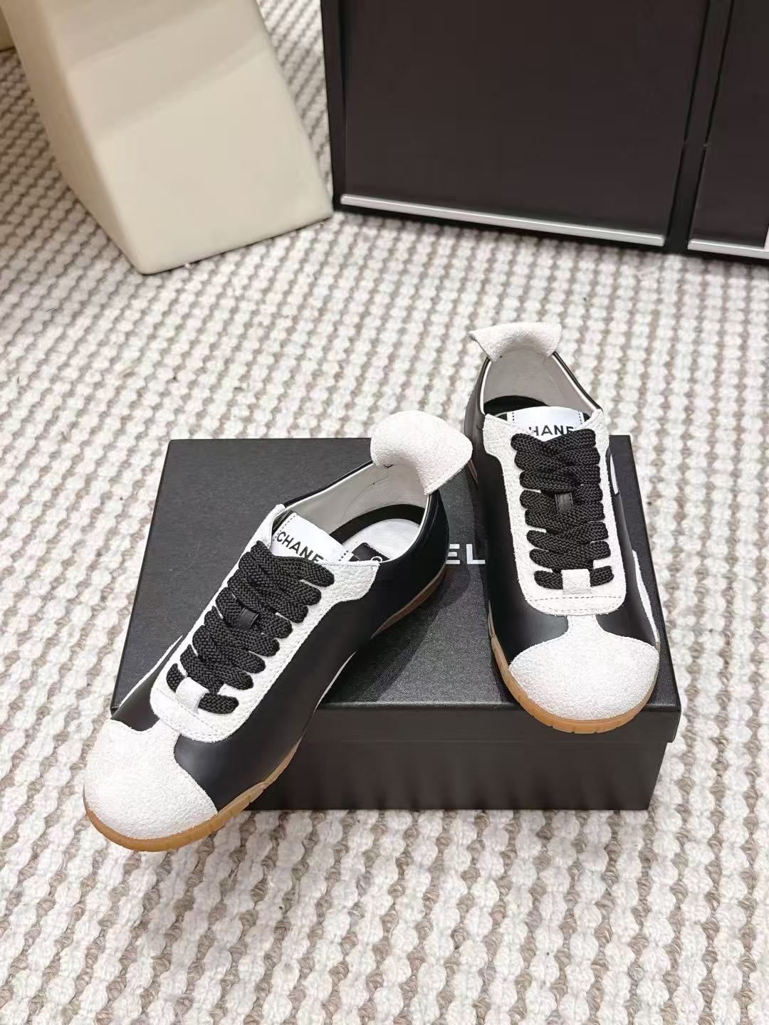 CHANE1 高品質ダブルCカジュアルシューズ【50％割引+送料無料】