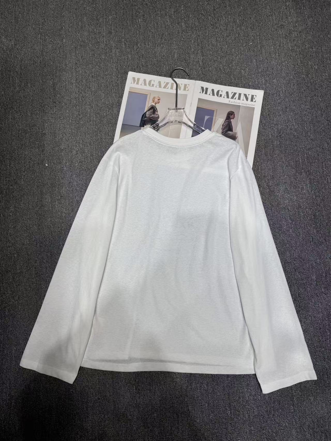 CHANE1 刺繍ダブルCレターTシャツ【50％割引+送料無料】