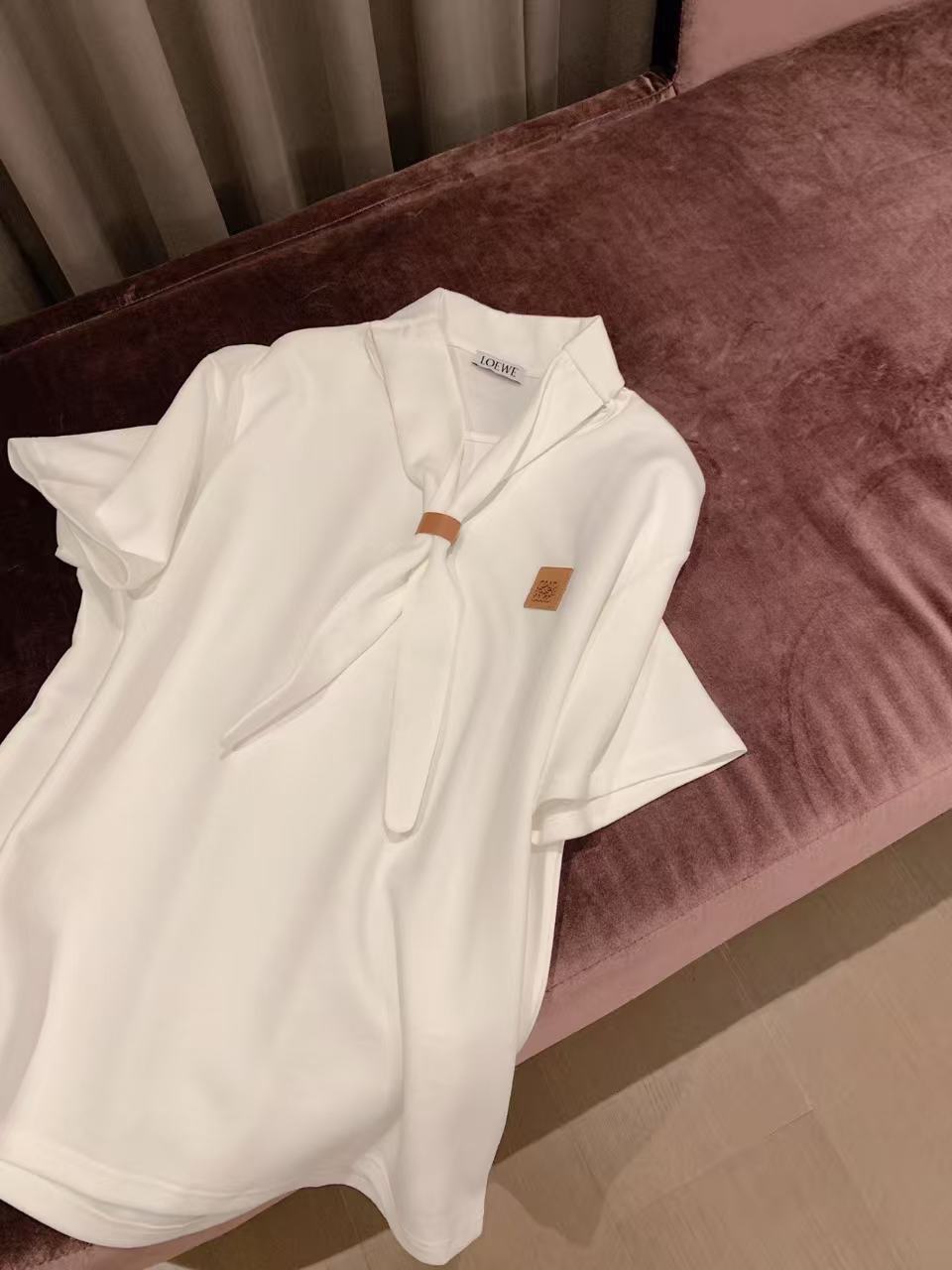 L0WEWレースアップTシャツ【50％割引+送料無料】【50％割引+送料無料】