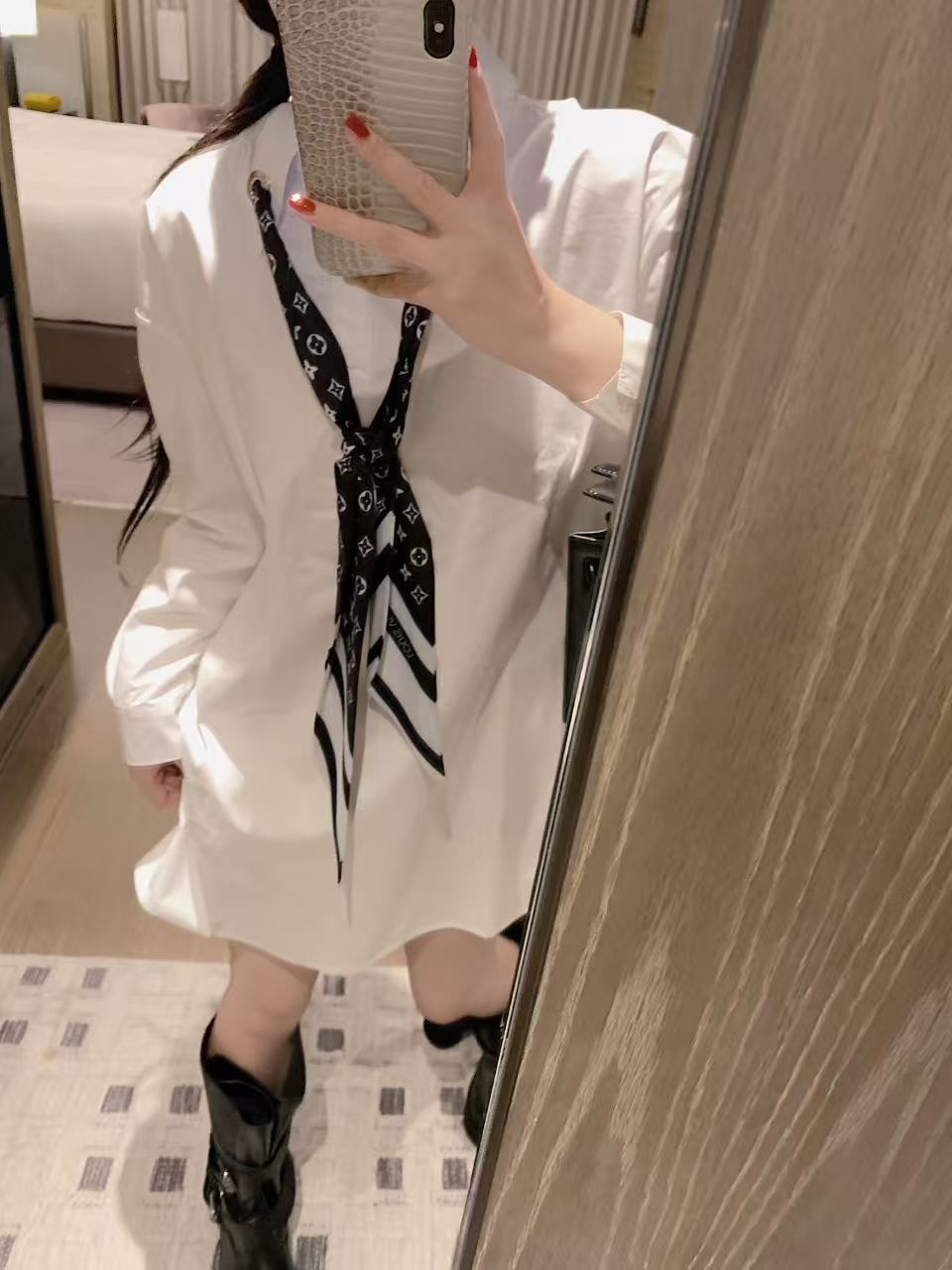 LVプリントタイシャツドレス【50％割引+送料無料】