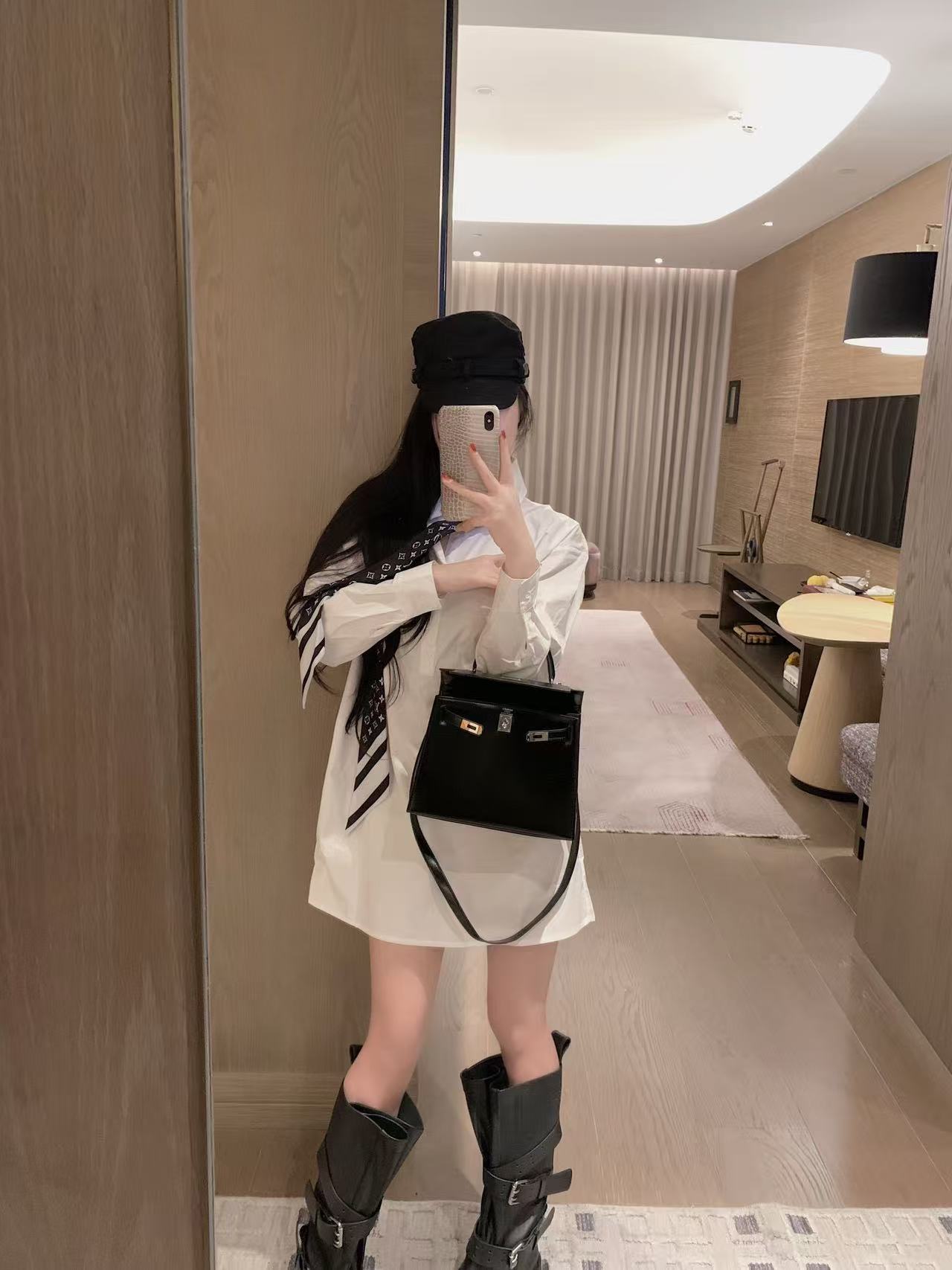 LVプリントタイシャツドレス【50％割引+送料無料】