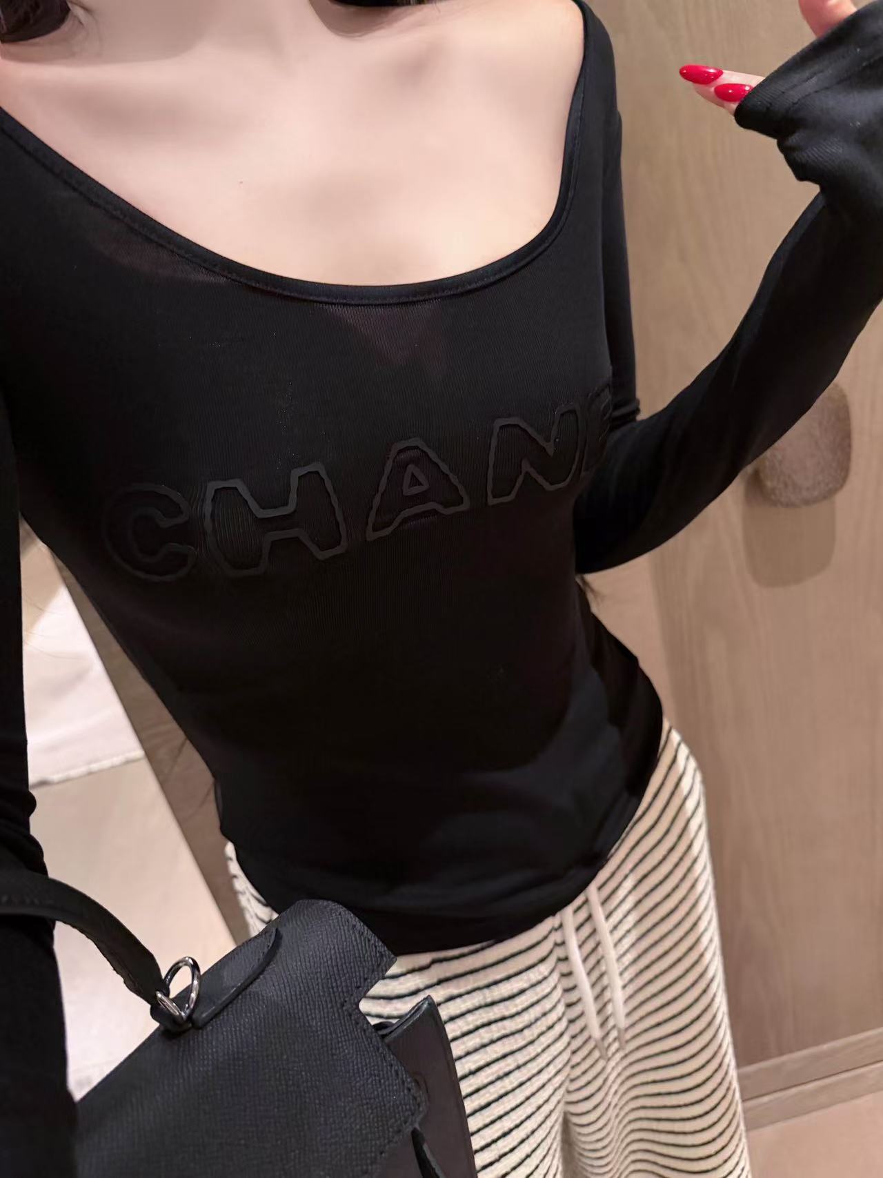 CHANE1 3DレターTシャツ【50％割引+送料無料】