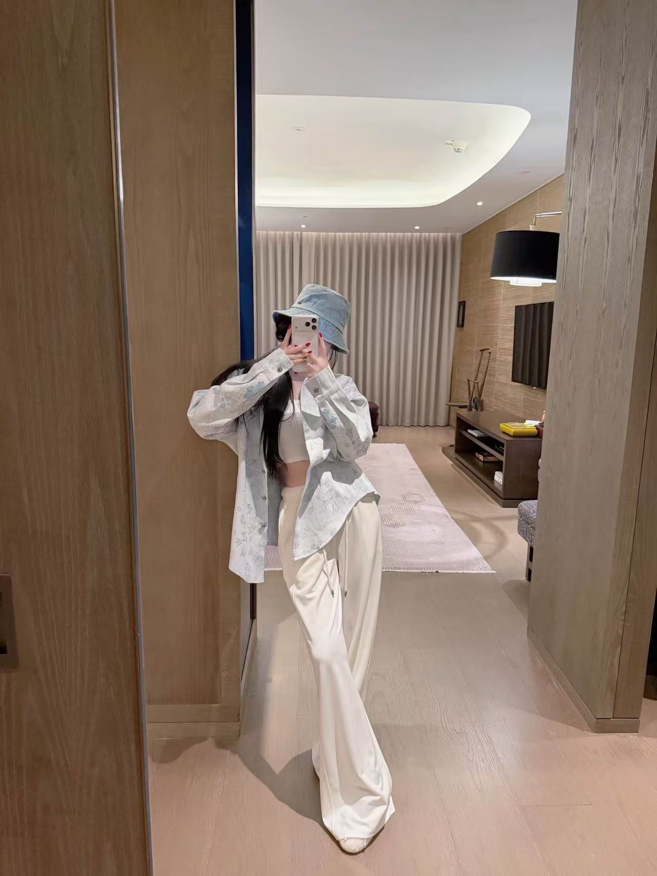 Chr0me Heartsプリントポケットデニムジャケット【50％割引+送料無料】