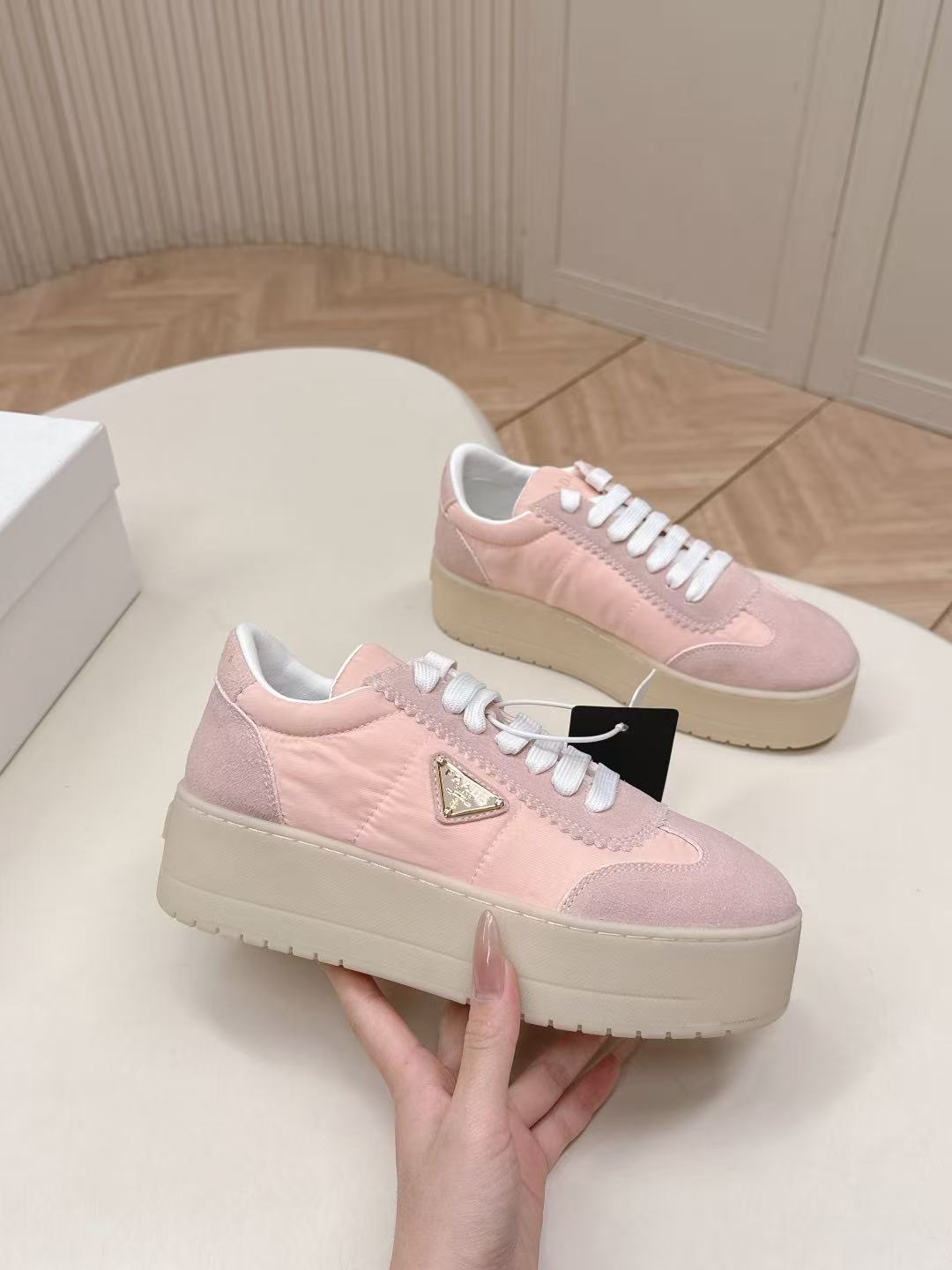 PR4DA 高品質プラットフォームカジュアルシューズ【50％割引+送料無料】