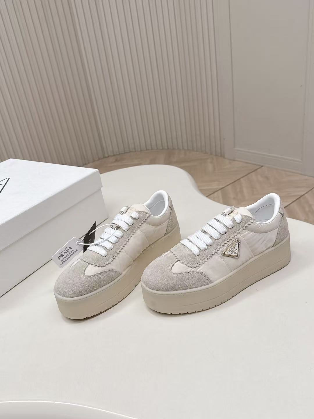 PR4DA 高品質プラットフォームカジュアルシューズ【50％割引+送料無料】