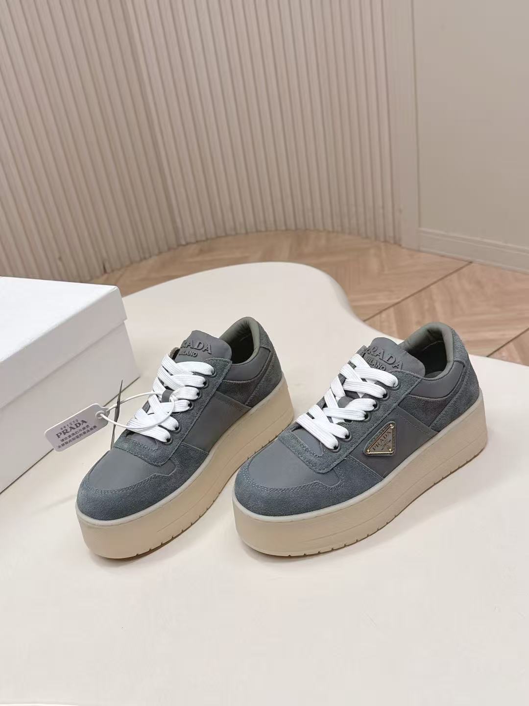 PR4DA 高品質プラットフォームカジュアルシューズ【50％割引+送料無料】