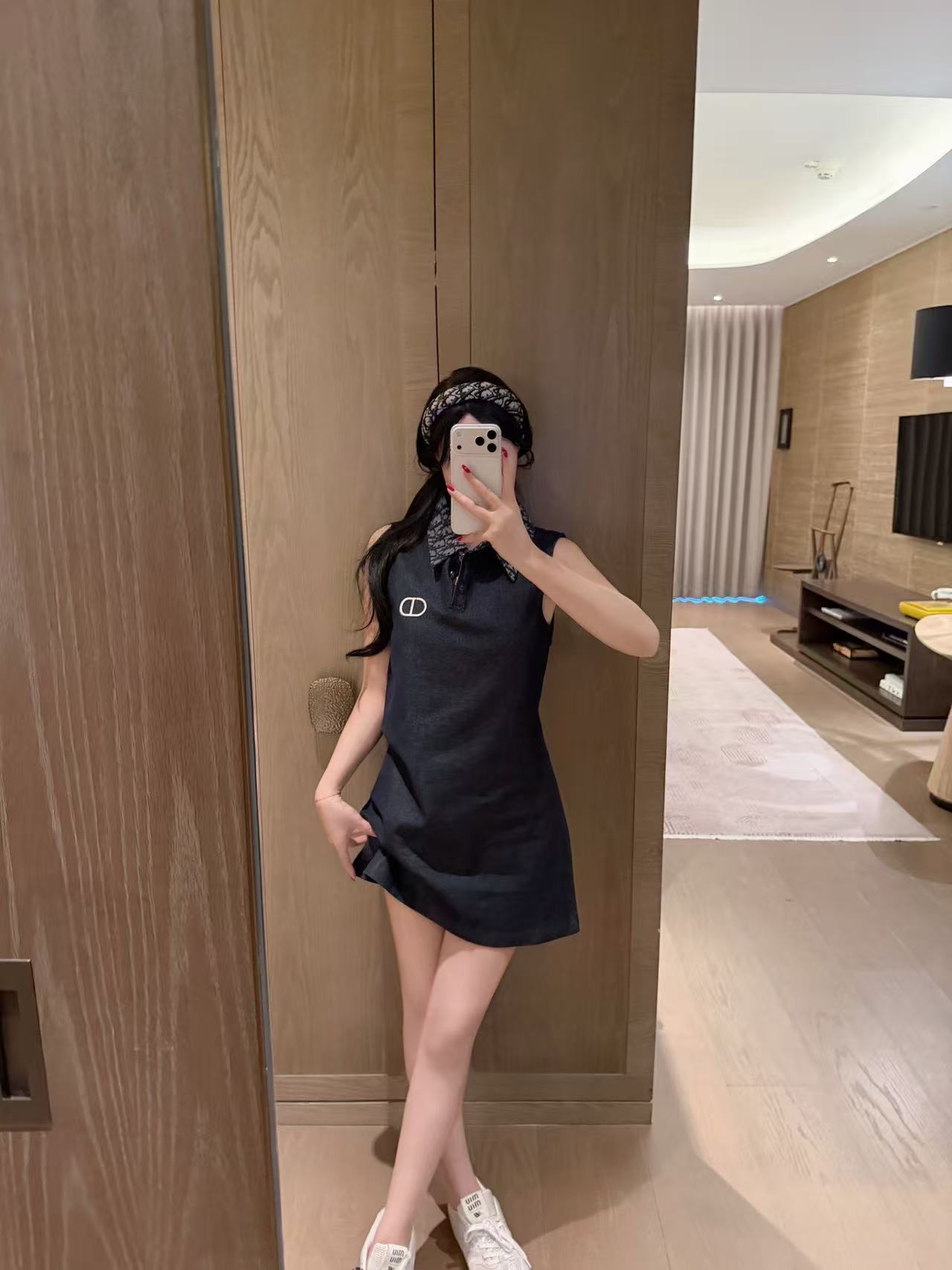 DIOR CD ノースリーブドレス【50％割引+送料無料】